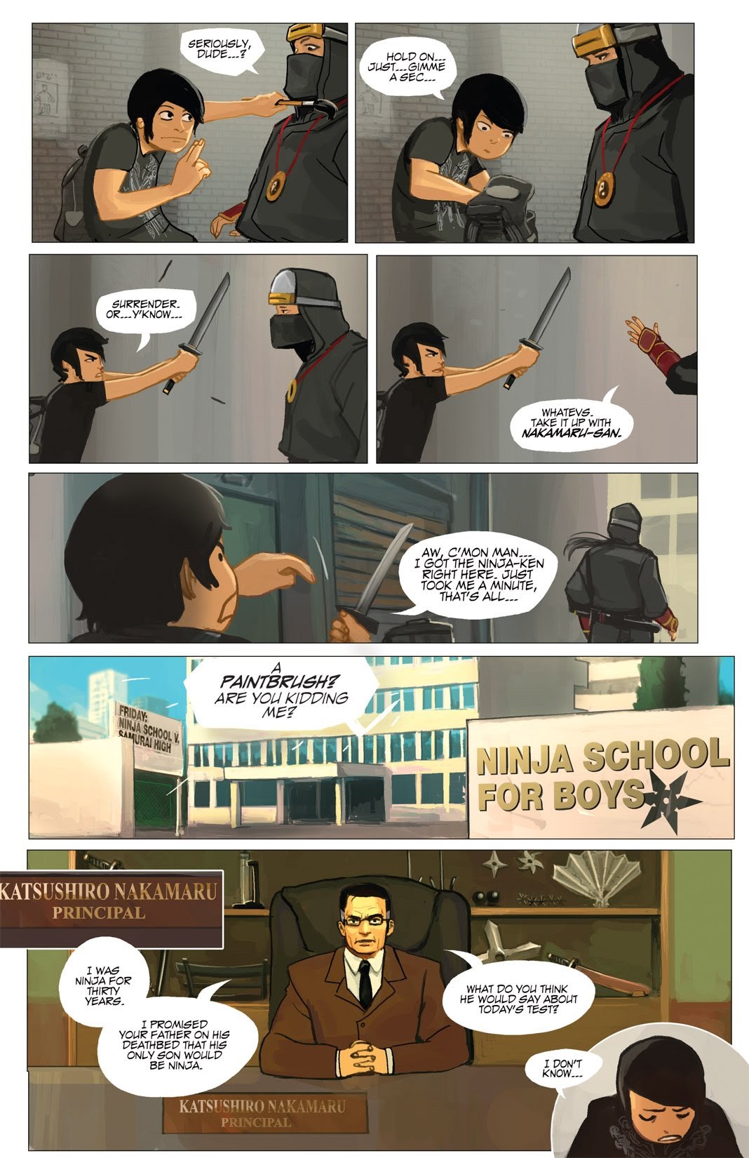 Read online Ninja Tales comic -  Issue #1 - 20