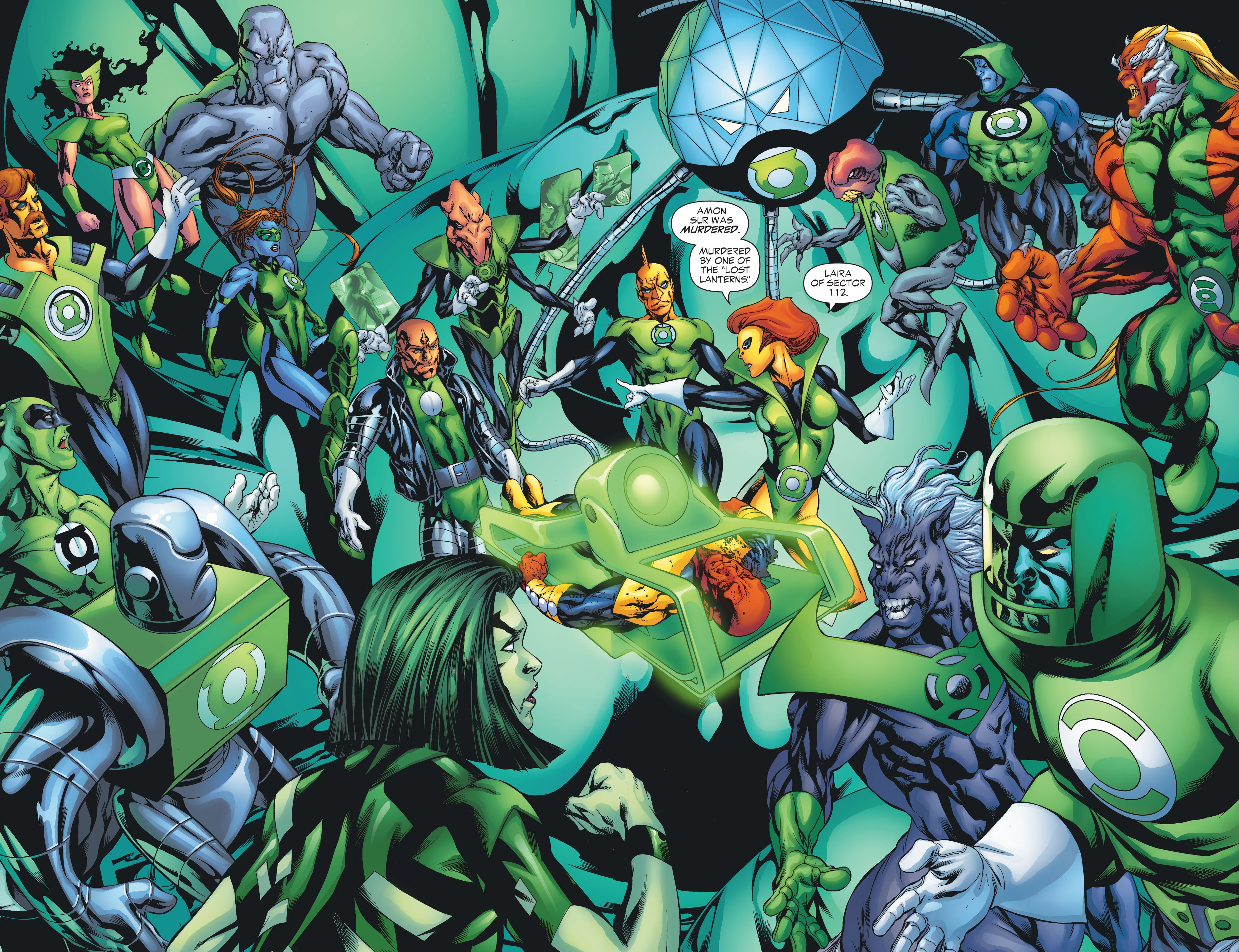Read online Green Lantern by Geoff Johns comic -  Issue # TPB 4 (Part 1) - 35