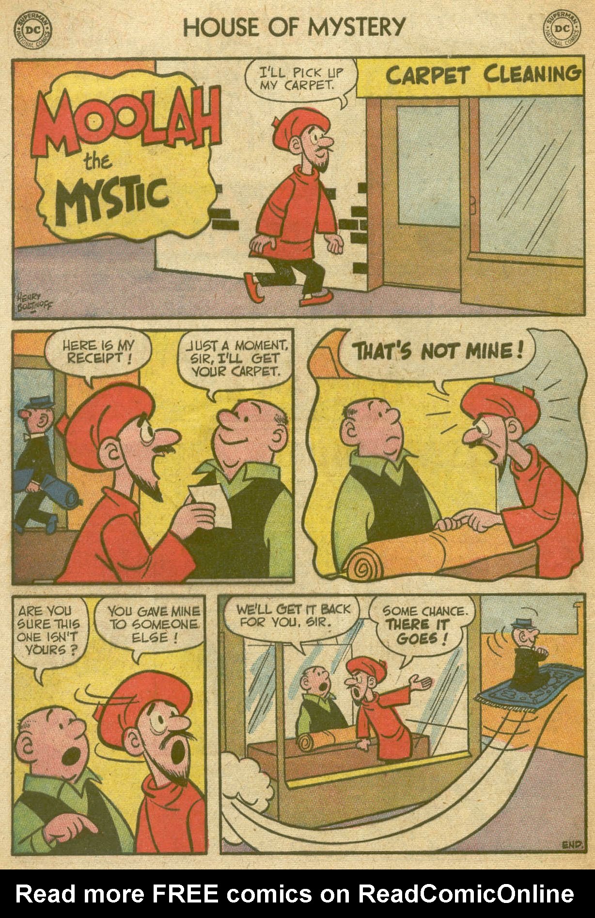 Read online House of Mystery (1951) comic -  Issue #131 - 12