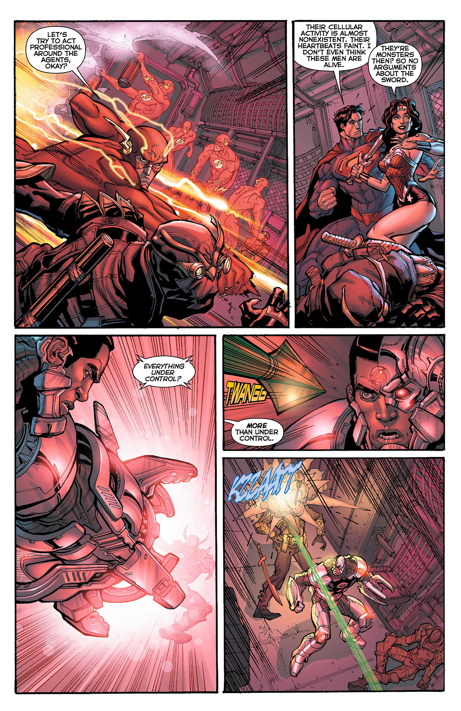 Read online Justice League (2011) comic -  Issue #8 - 15