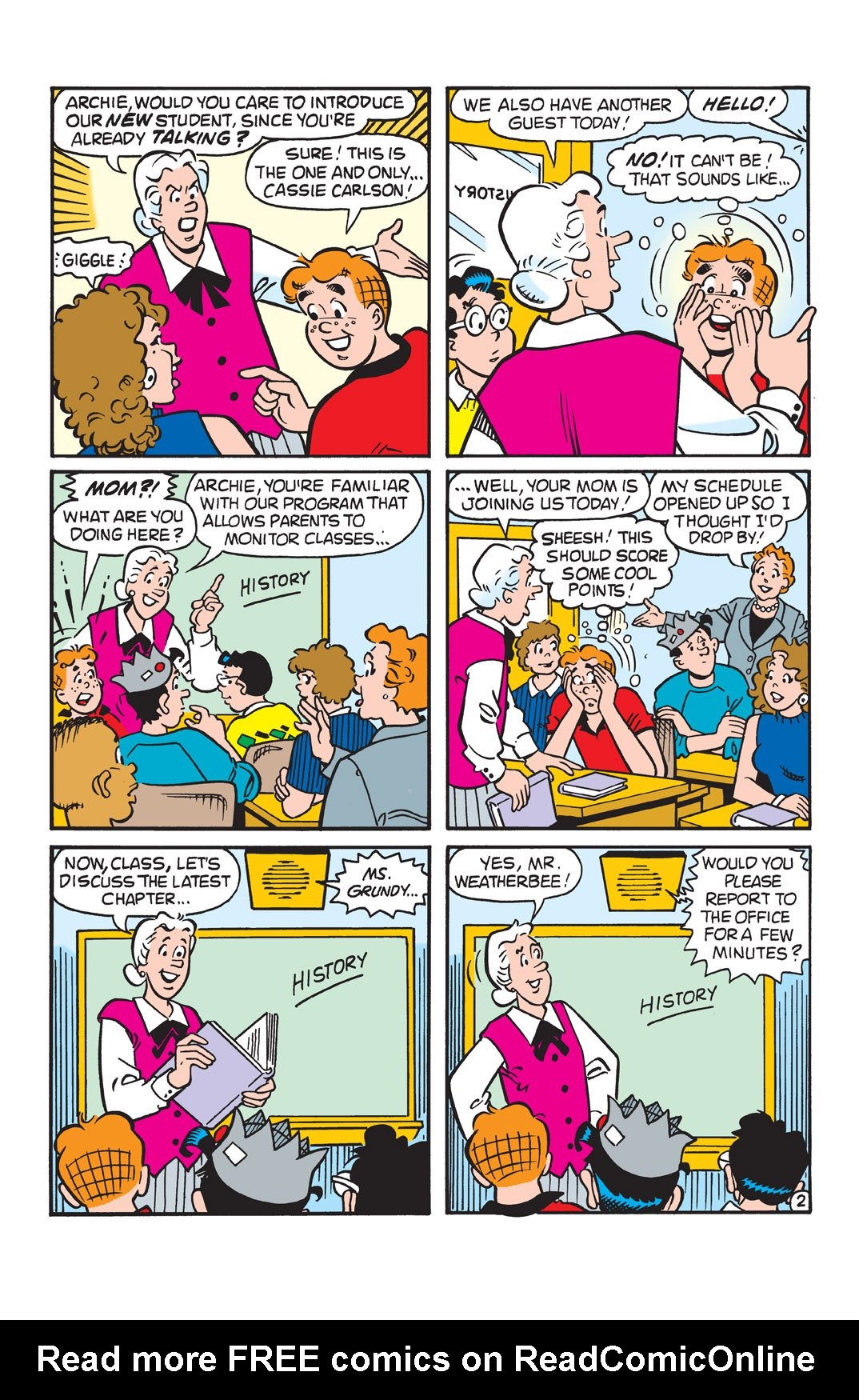 Read online Archie (1960) comic -  Issue #489 - 22