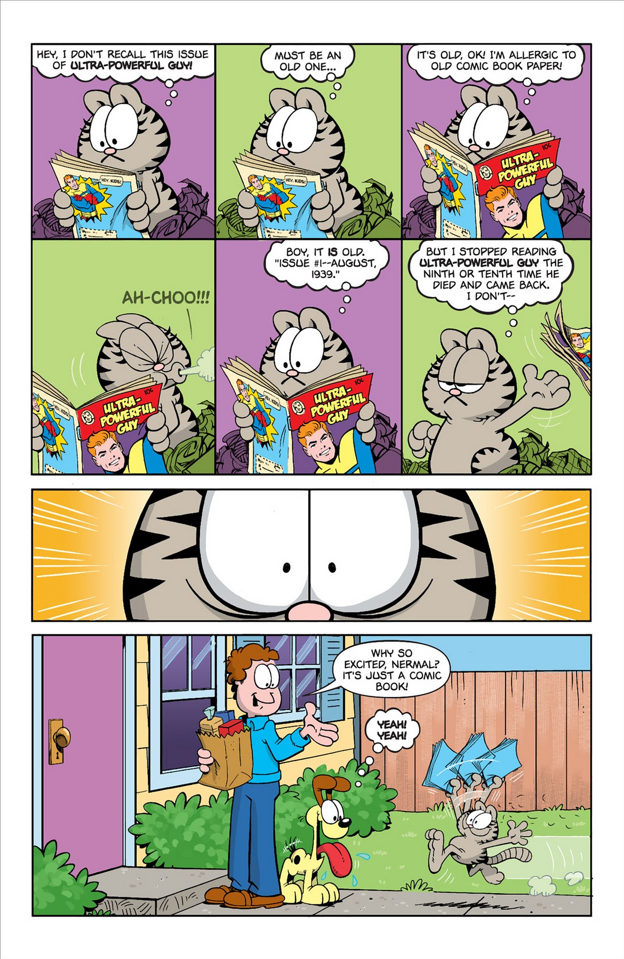 Read online Garfield comic -  Issue #1 - 9