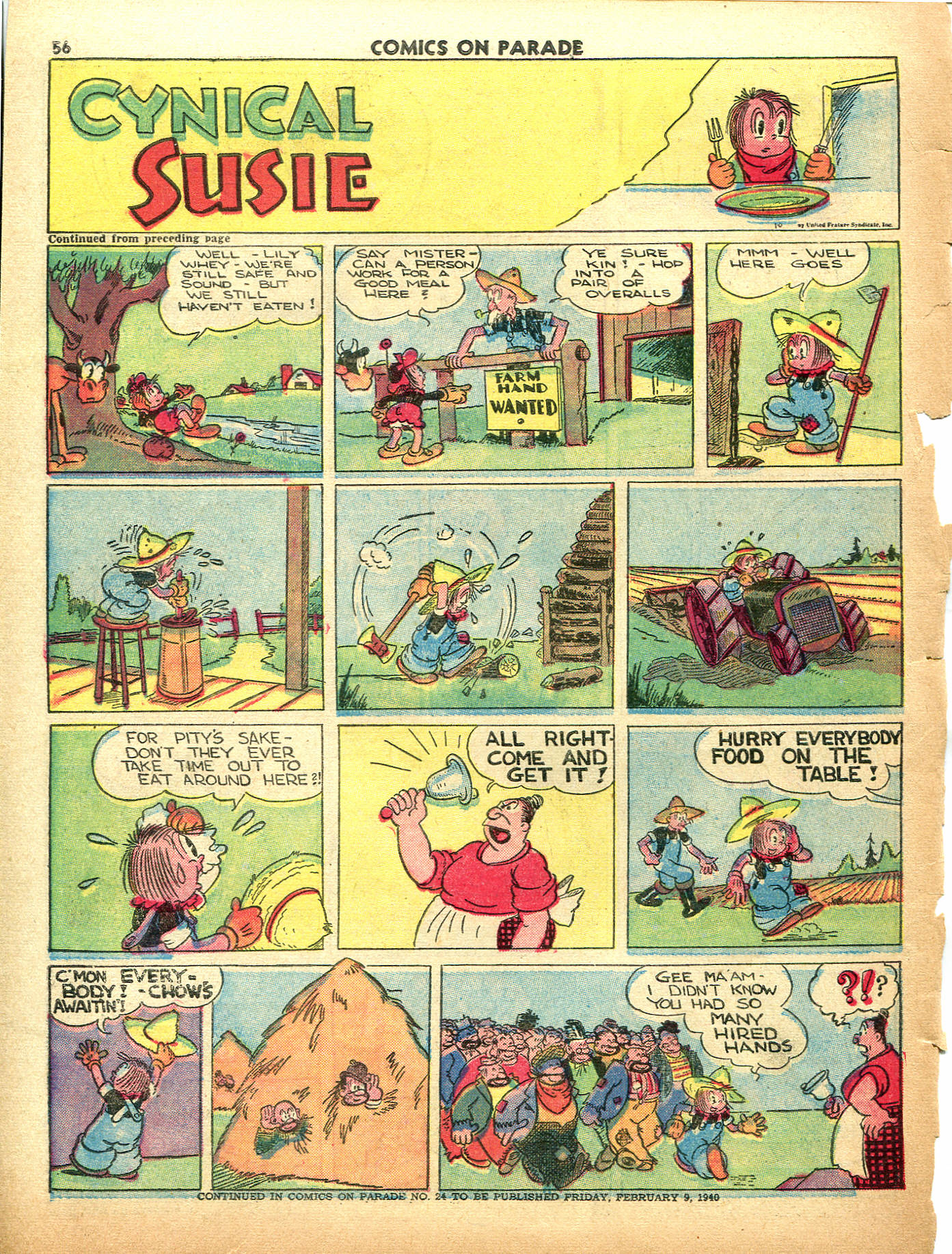 Read online Comics on Parade comic -  Issue #23 - 58