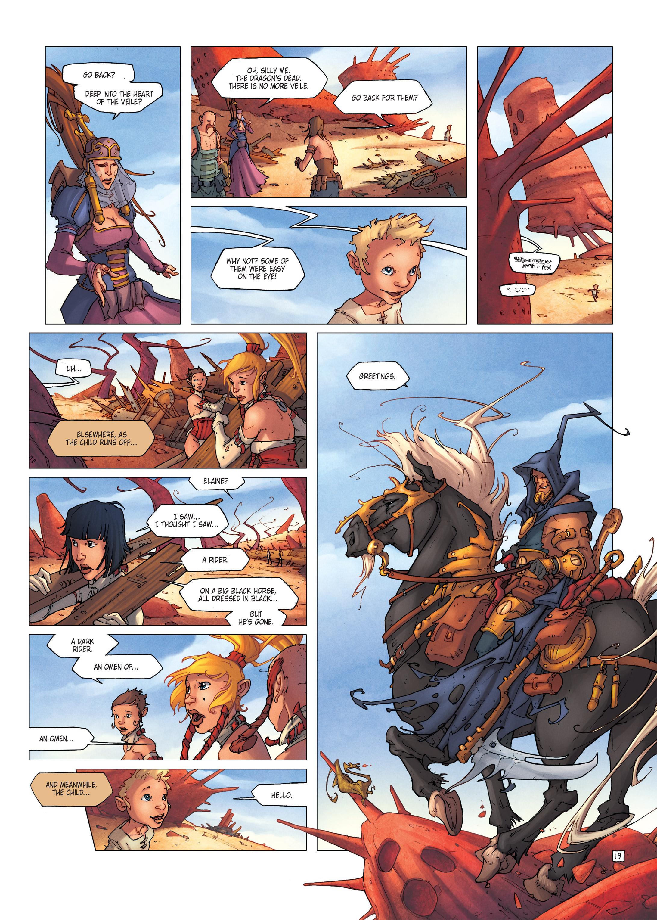 Read online Chronicles of the Dragon Knights comic -  Issue #10 - 21