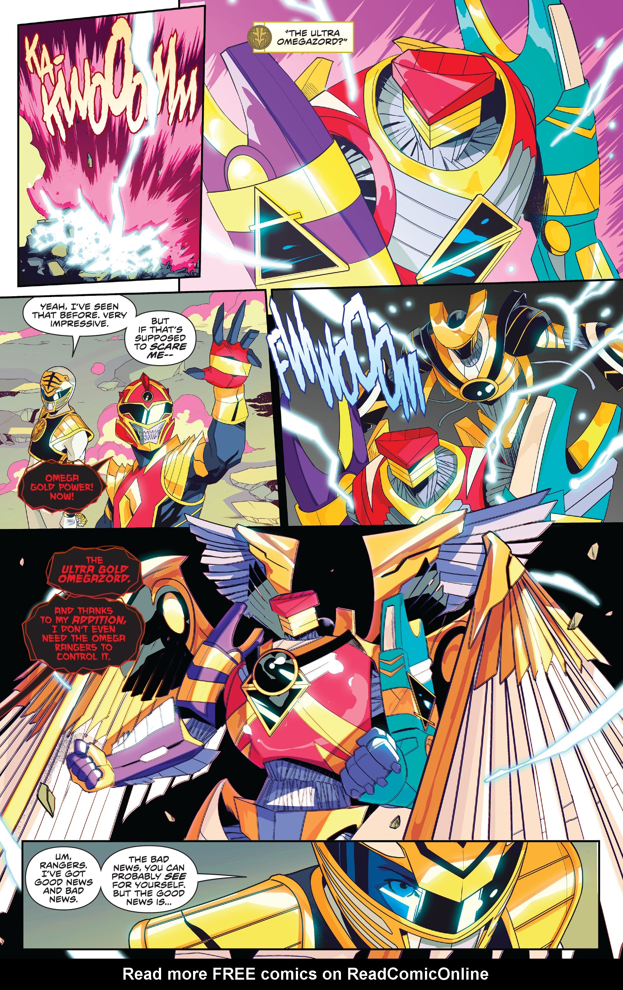 Read online Mighty Morphin Power Rangers (2022) comic -  Issue # Full - 16