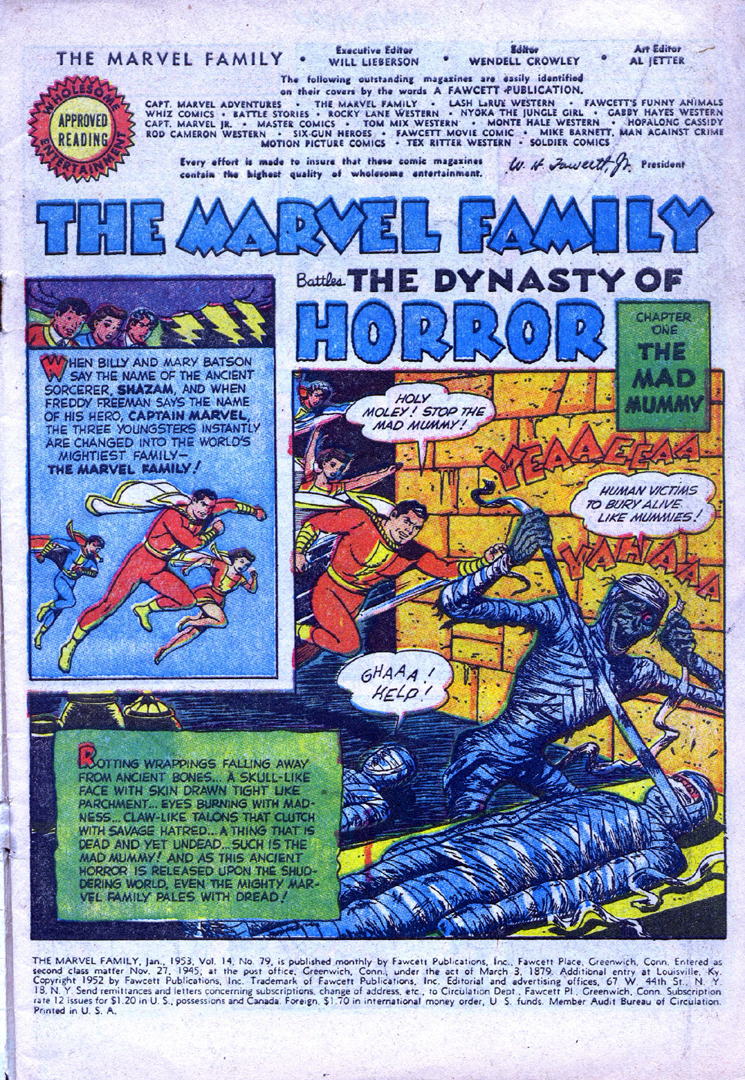 Read online The Marvel Family comic -  Issue #79 - 4