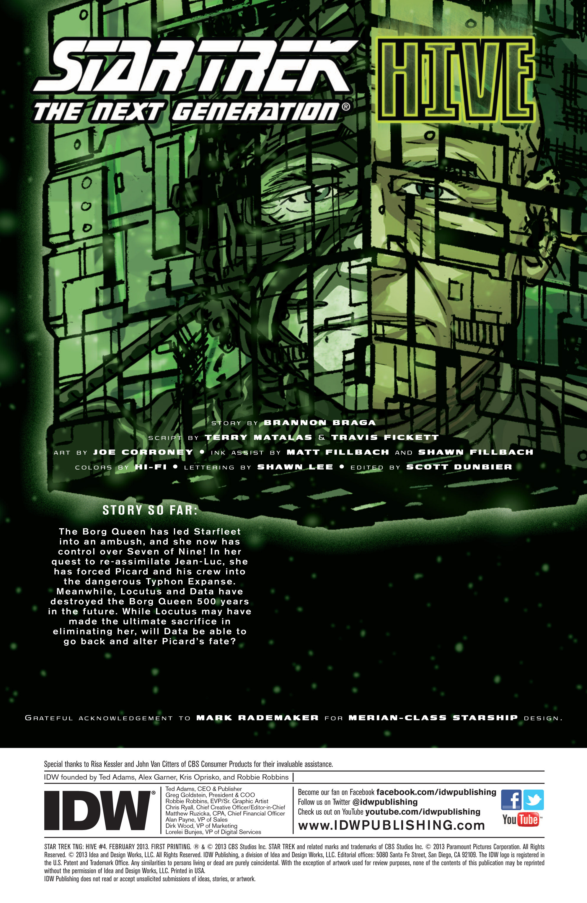 Read online Star Trek: The Next Generation - Hive comic -  Issue #4 - 3