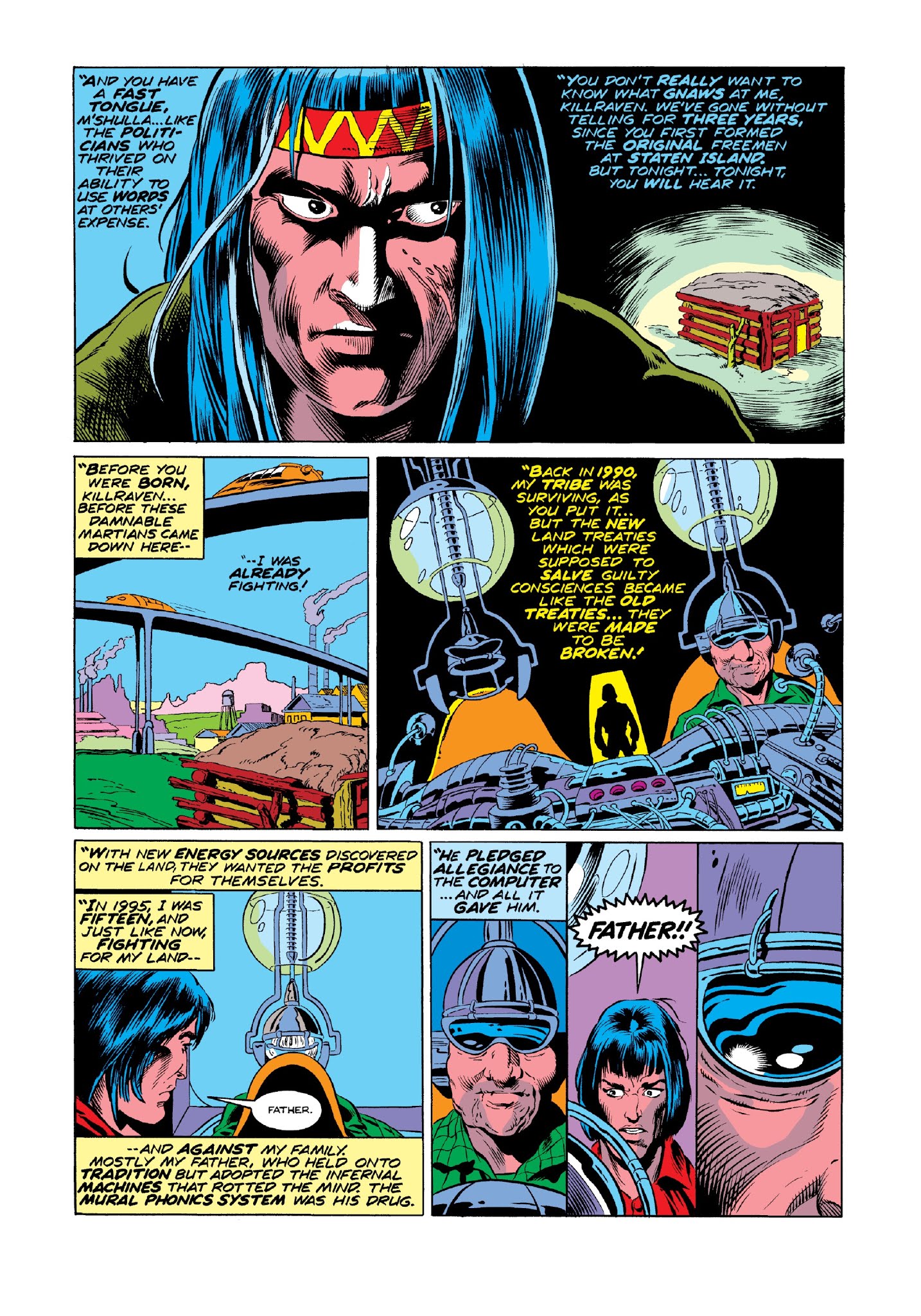 Read online Marvel Masterworks: Killraven comic -  Issue # TPB 1 (Part 3) - 57