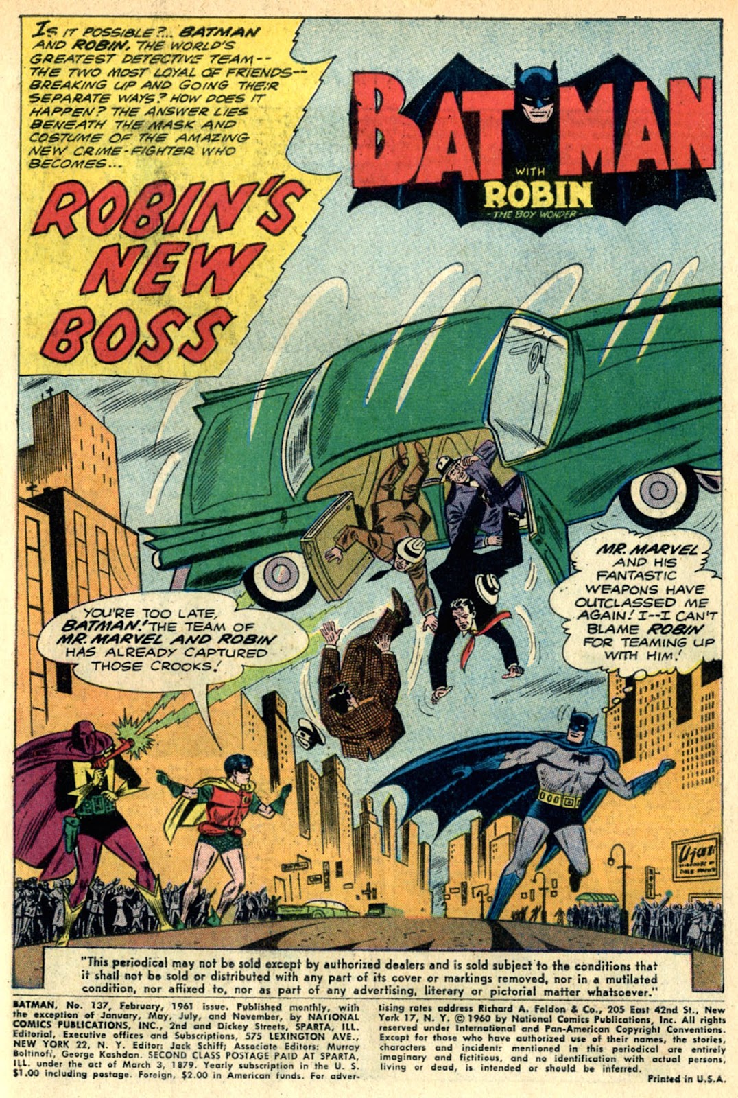 Batman (1940) issue 137 - Page 3
