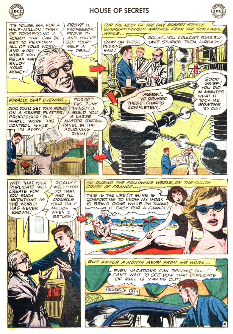 Read online House of Secrets (1956) comic -  Issue #36 - 27