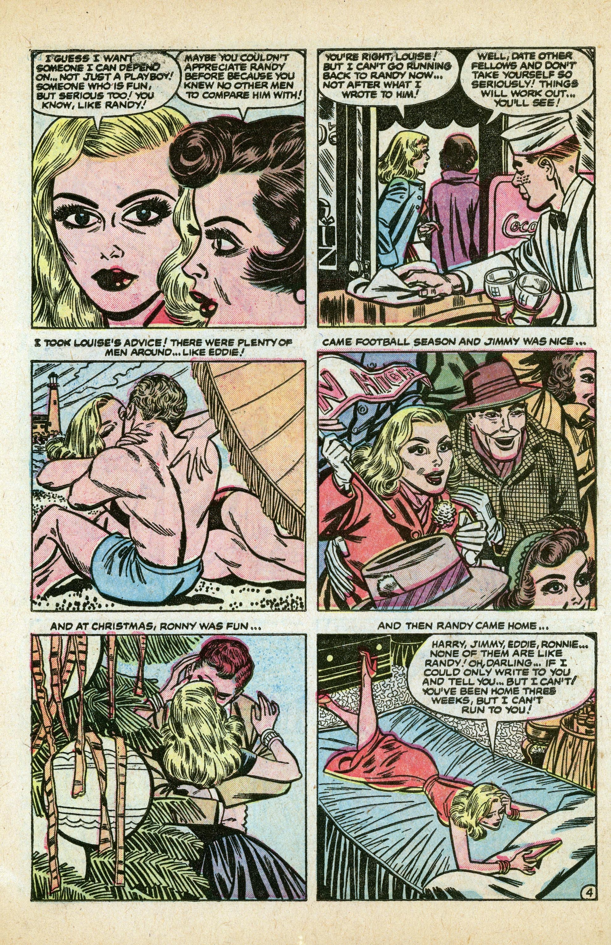 Read online Love Romances comic -  Issue #43 - 6