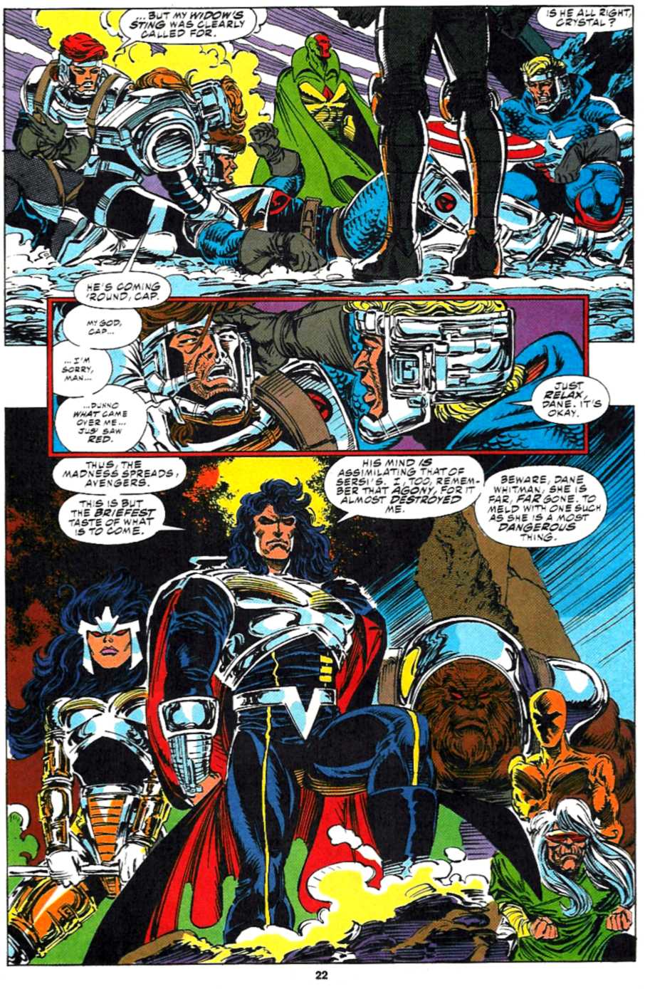 Read online The Avengers (1963) comic -  Issue #363 - 22