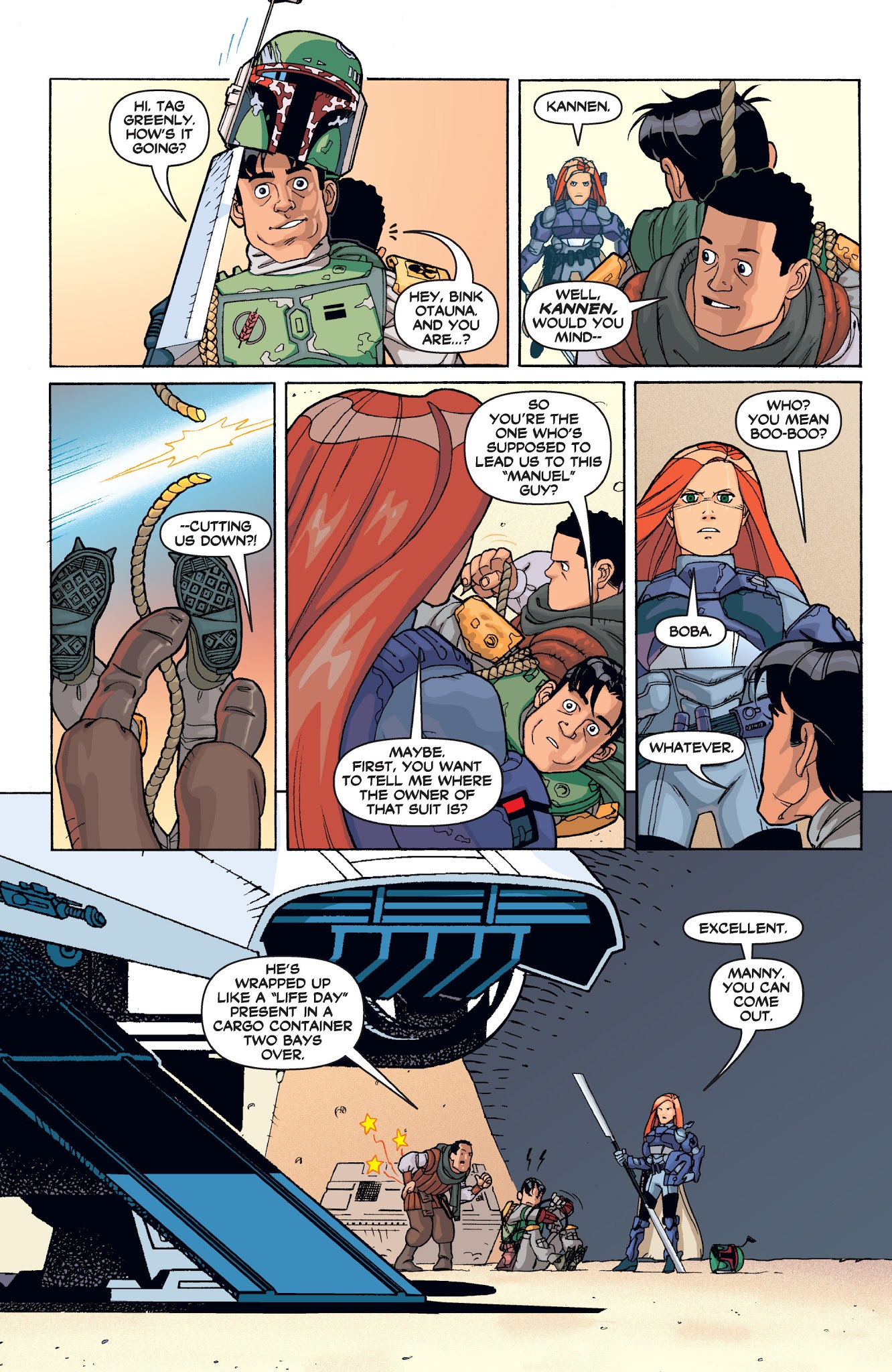 Read online Star Wars: Tag & Bink II comic -  Issue #1 - 13
