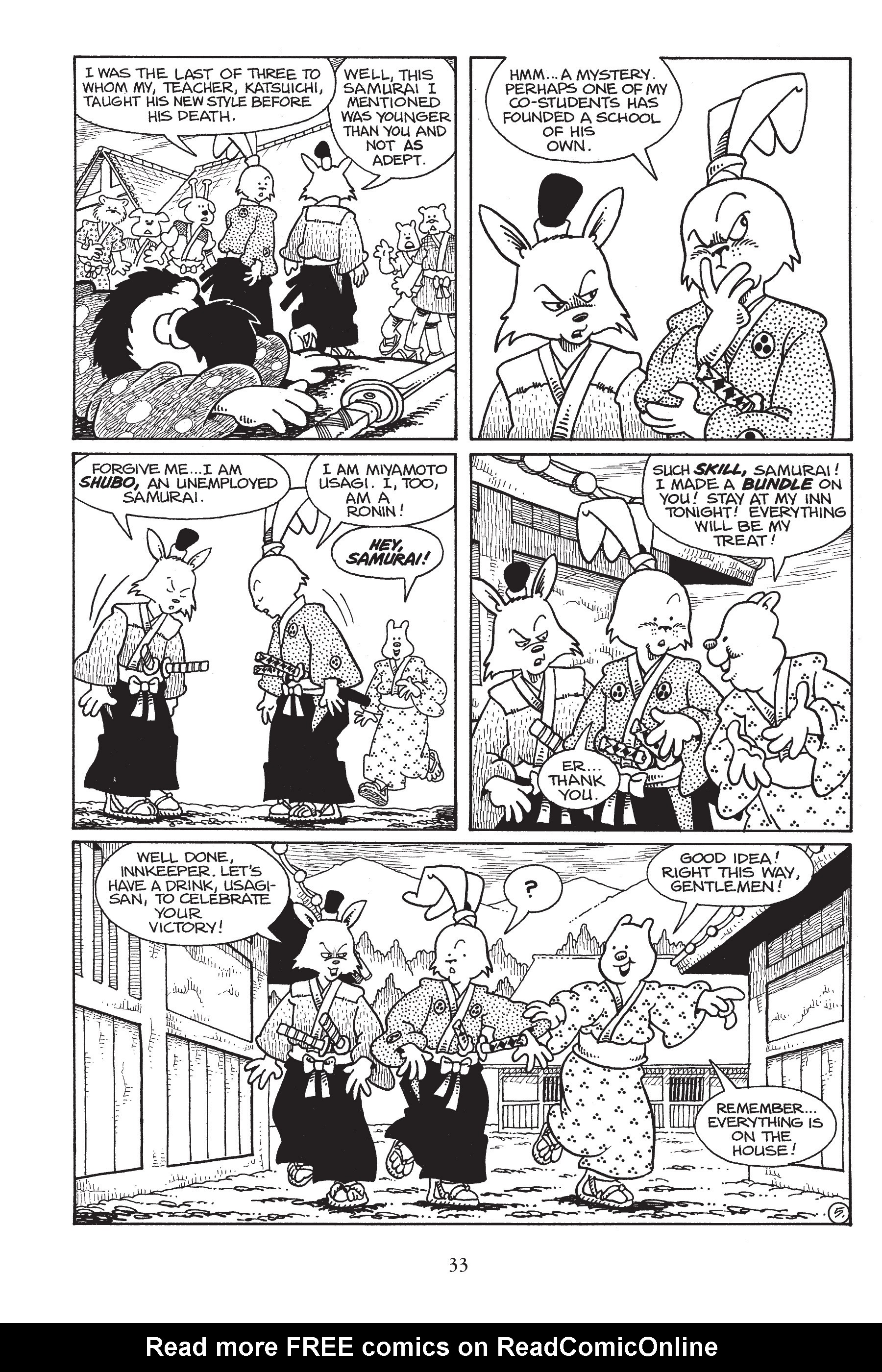 Read online Usagi Yojimbo (1987) comic -  Issue # _TPB 6 - 35