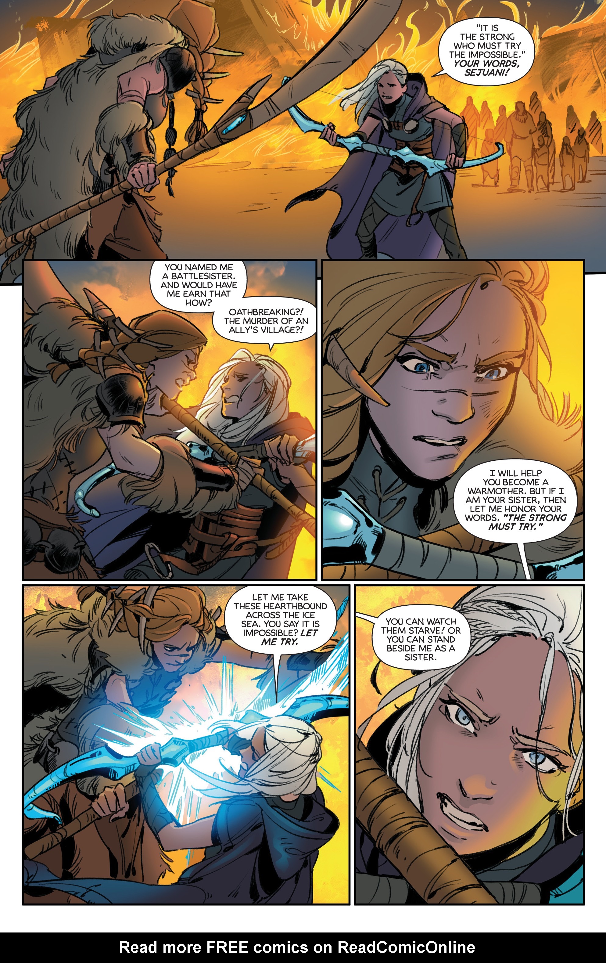 Read online League of Legends: Ashe: Warmother Special Edition comic -  Issue #4 - 24