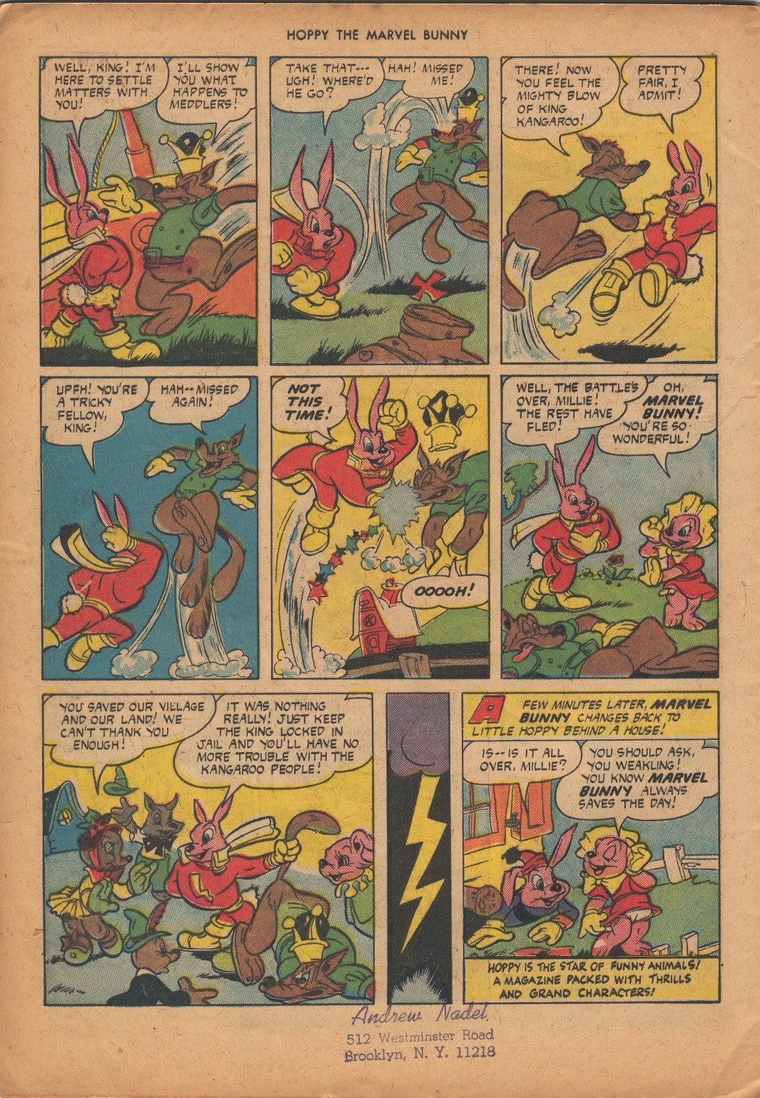 Read online Hoppy The Marvel Bunny comic -  Issue #1 - 26