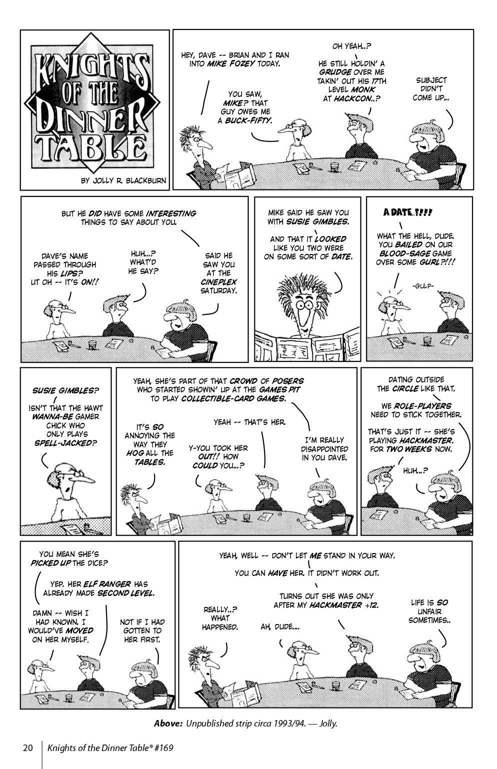 Read online Knights of the Dinner Table comic -  Issue #169 - 22