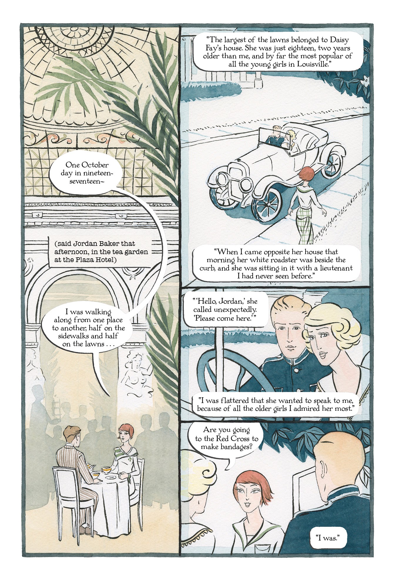 Read online The Great Gatsby: The Graphic Novel comic -  Issue # TPB (Part 1) - 91