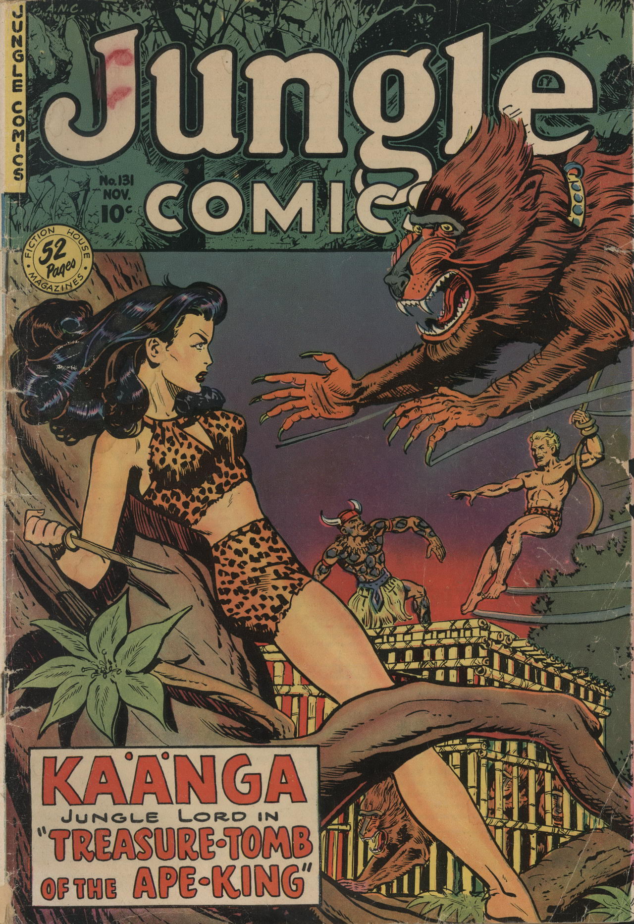 Read online Jungle Comics comic -  Issue #131 - 1