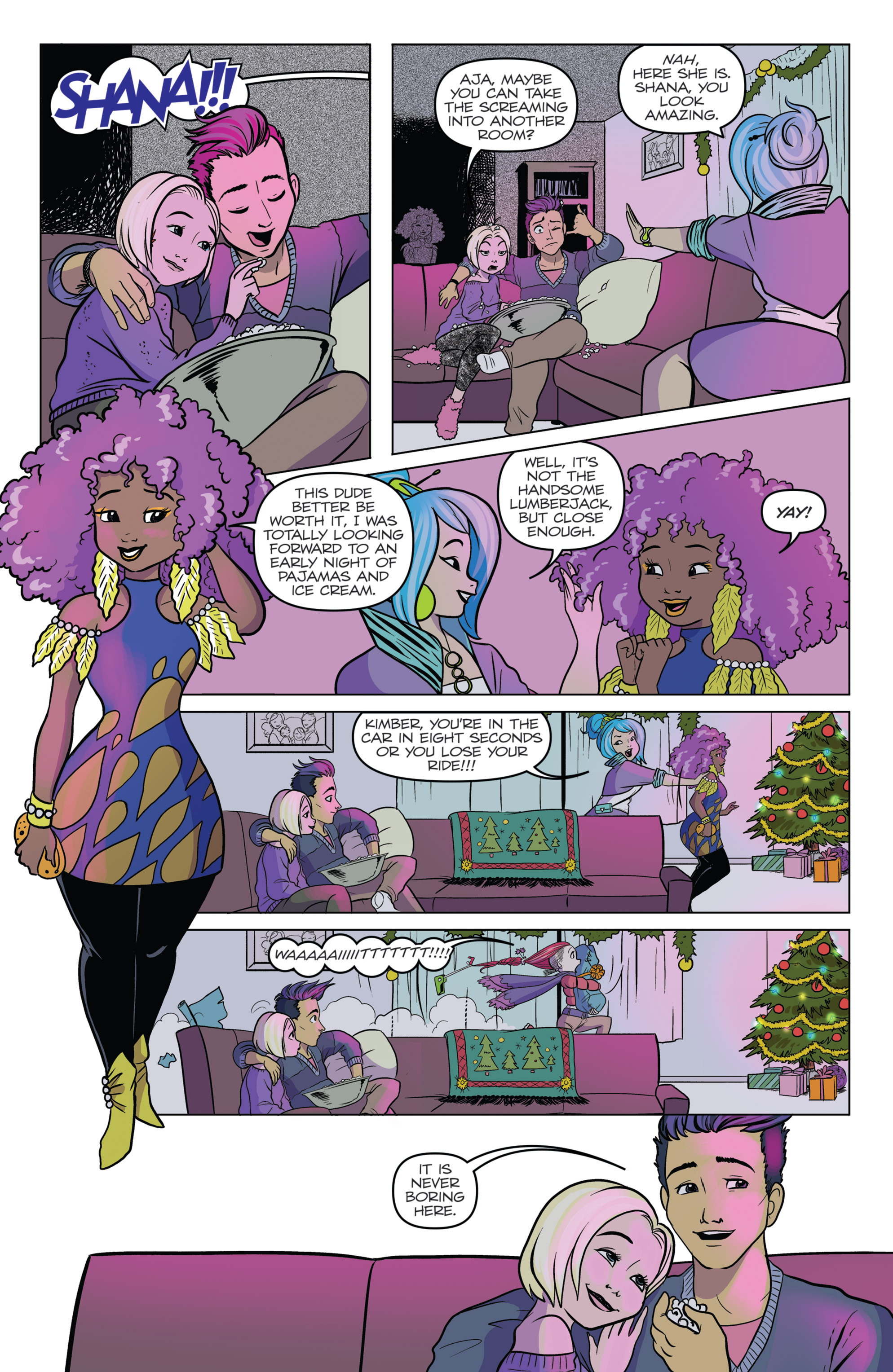 Read online Jem and The Holograms comic -  Issue # _Special - Holiday Special - 17