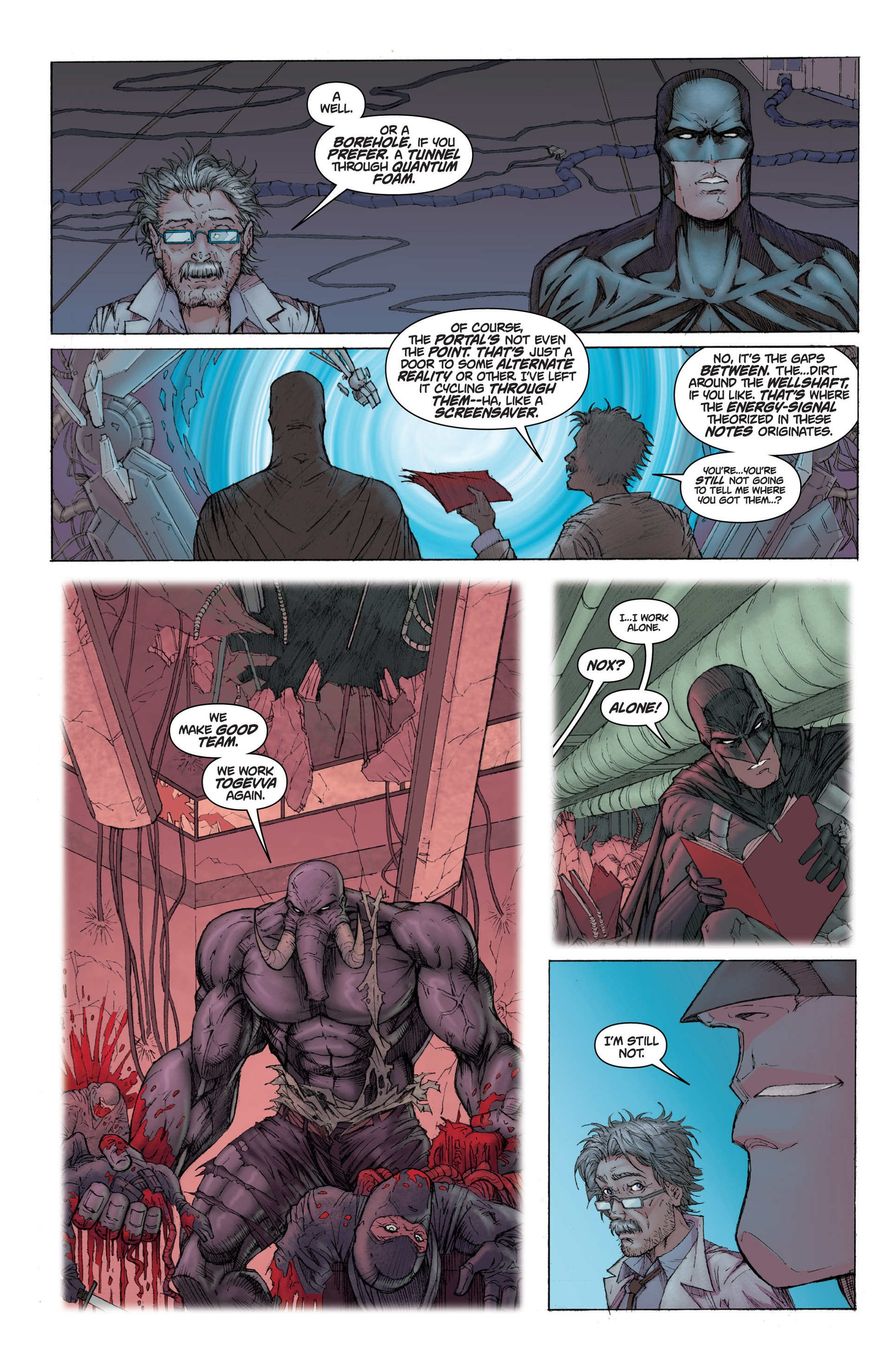 Read online Extermination comic -  Issue #7 - 21