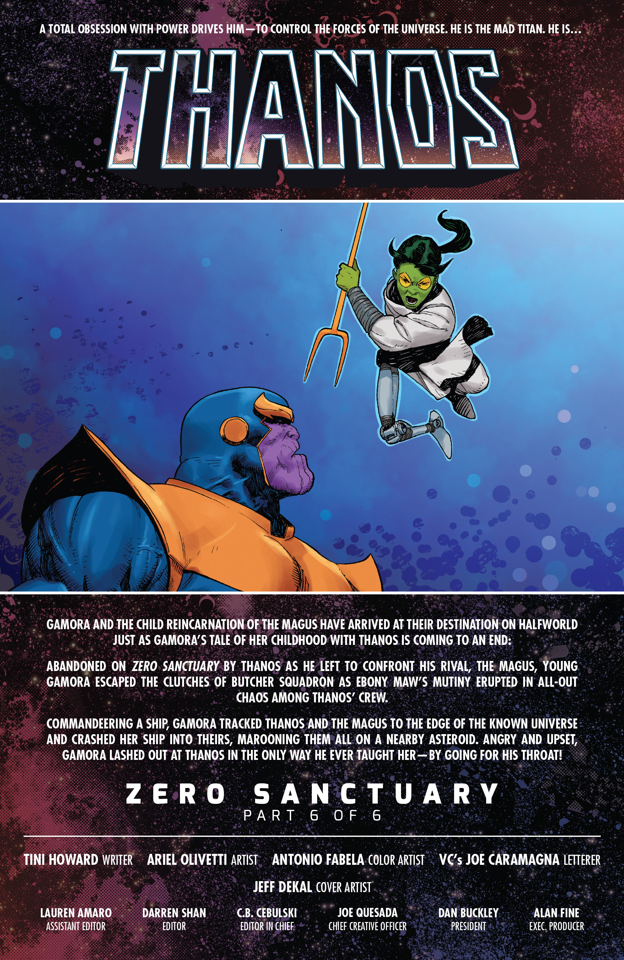 Read online Thanos (2019) comic -  Issue #6 - 2