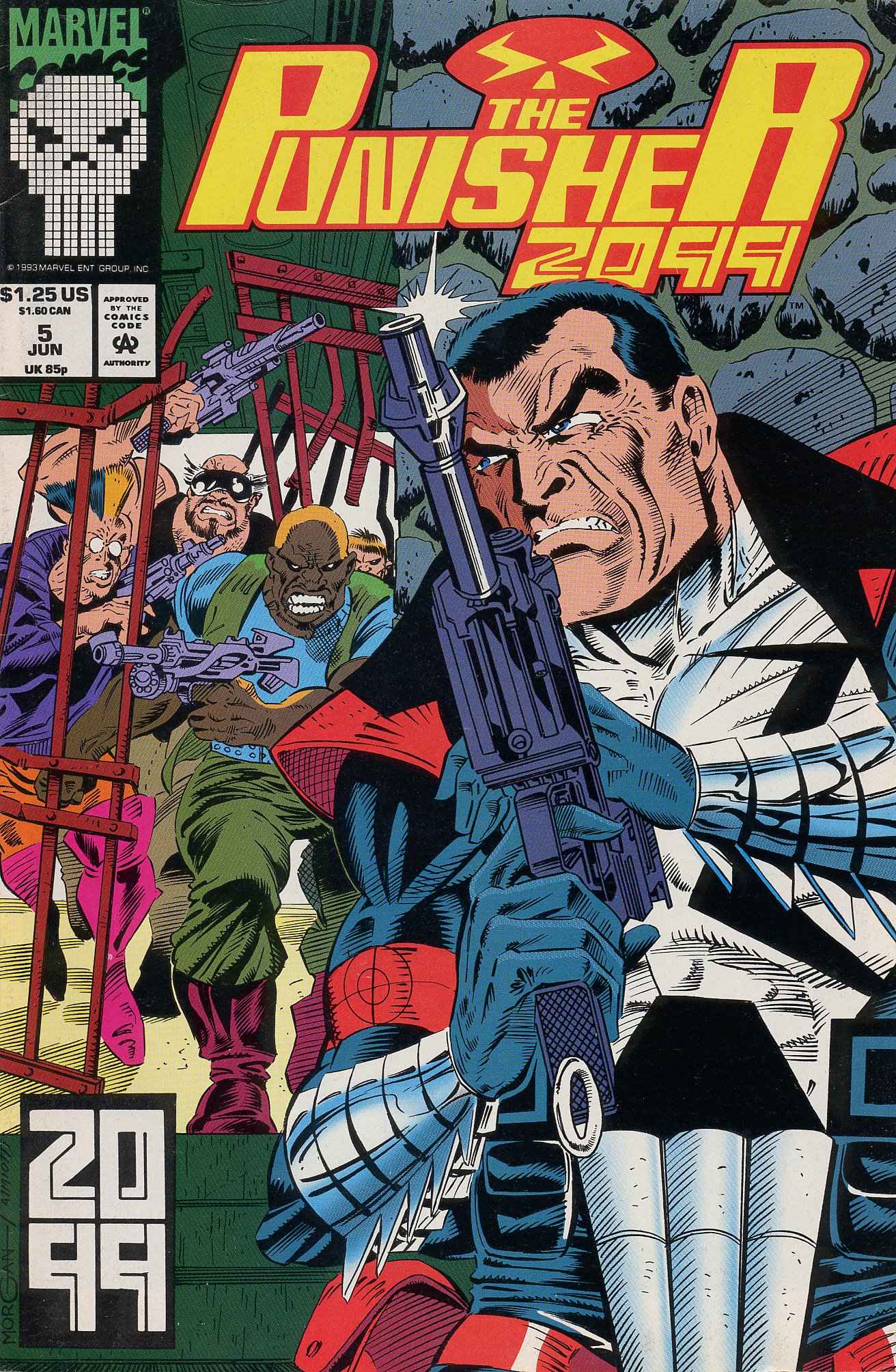Read online Punisher 2099 comic -  Issue #5 - 2