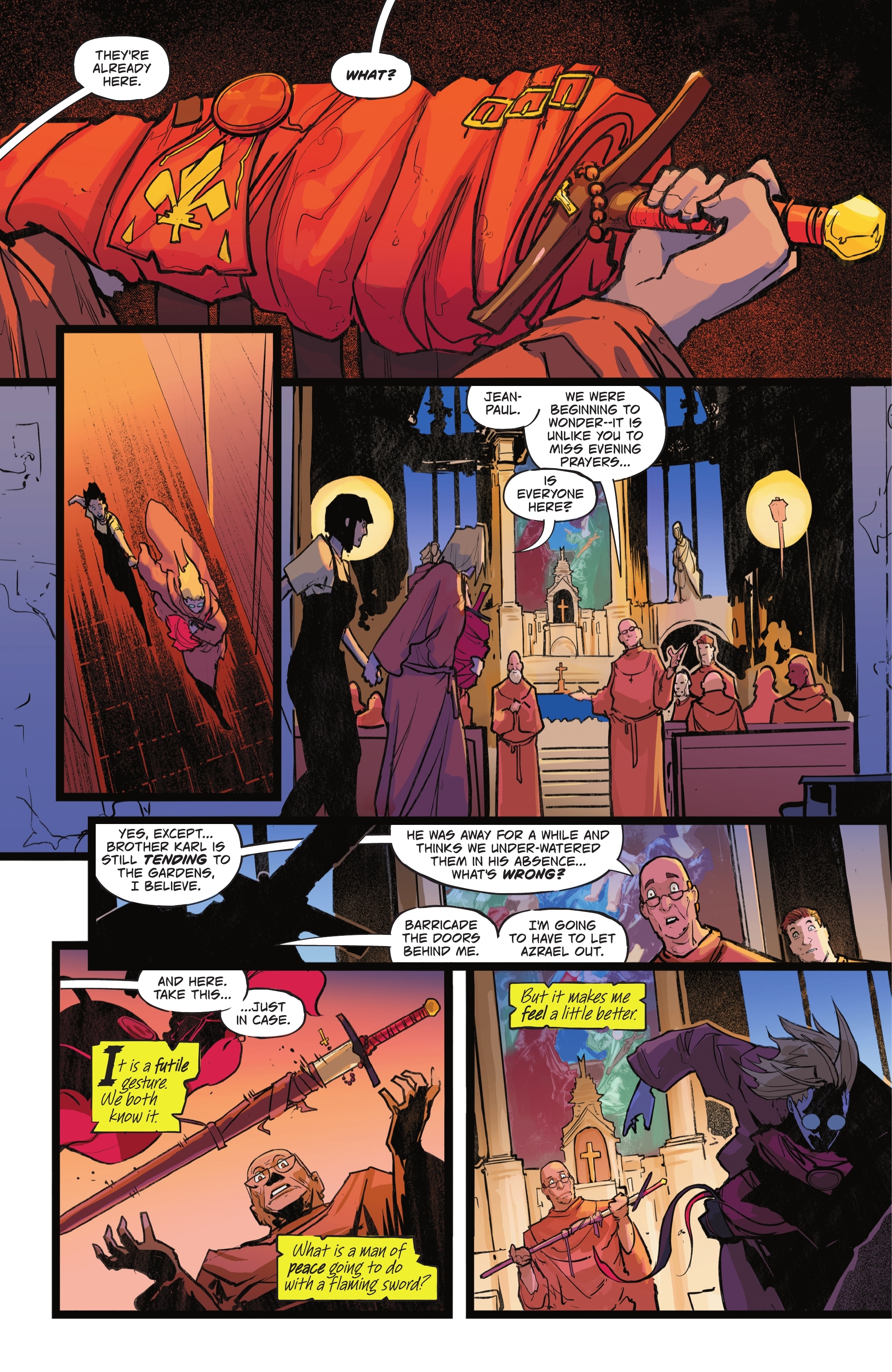 Read online Sword Of Azrael comic -  Issue #1 - 19