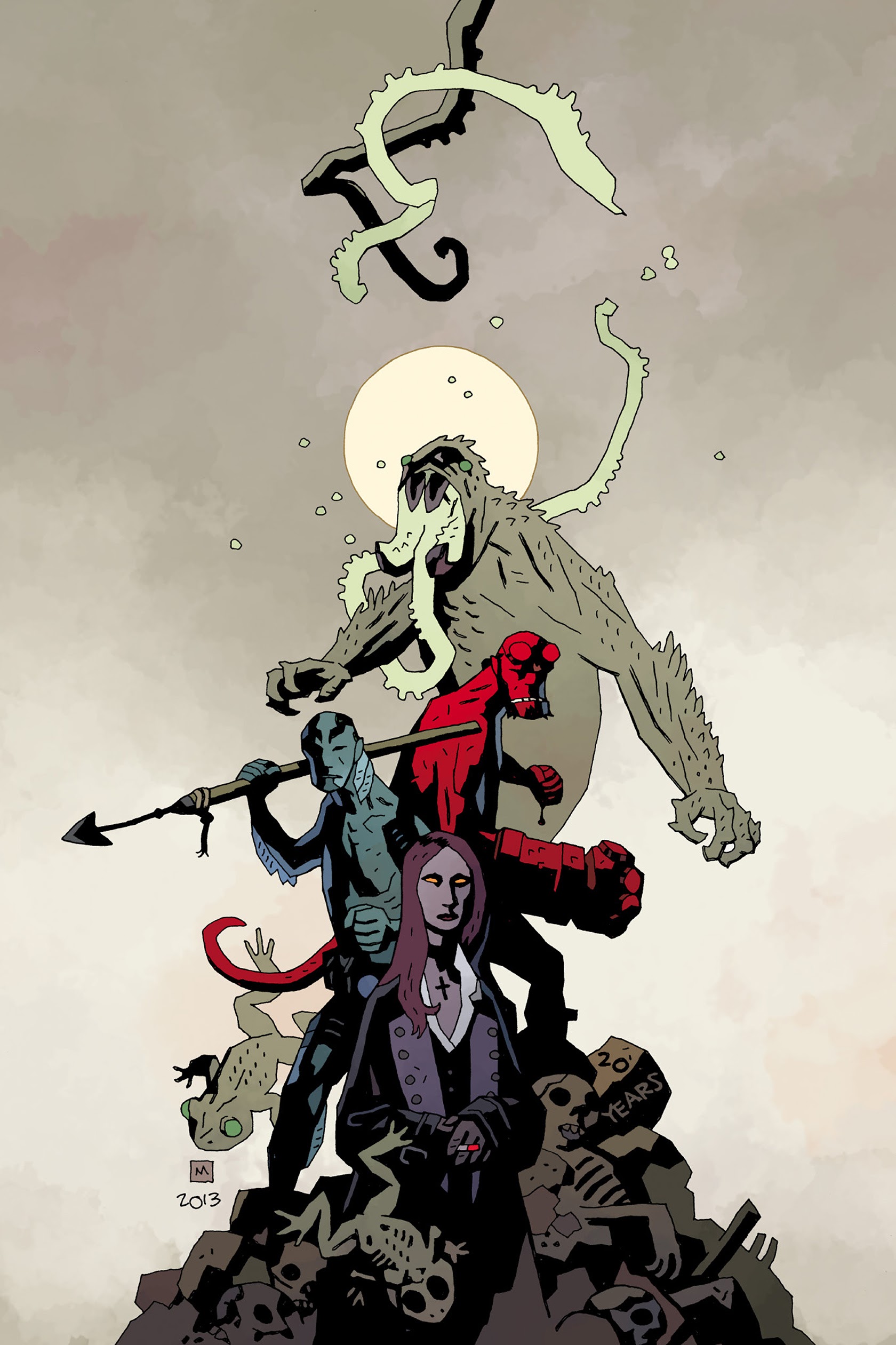 Read online Hellboy: The First 20 Years comic -  Issue # TPB - 130