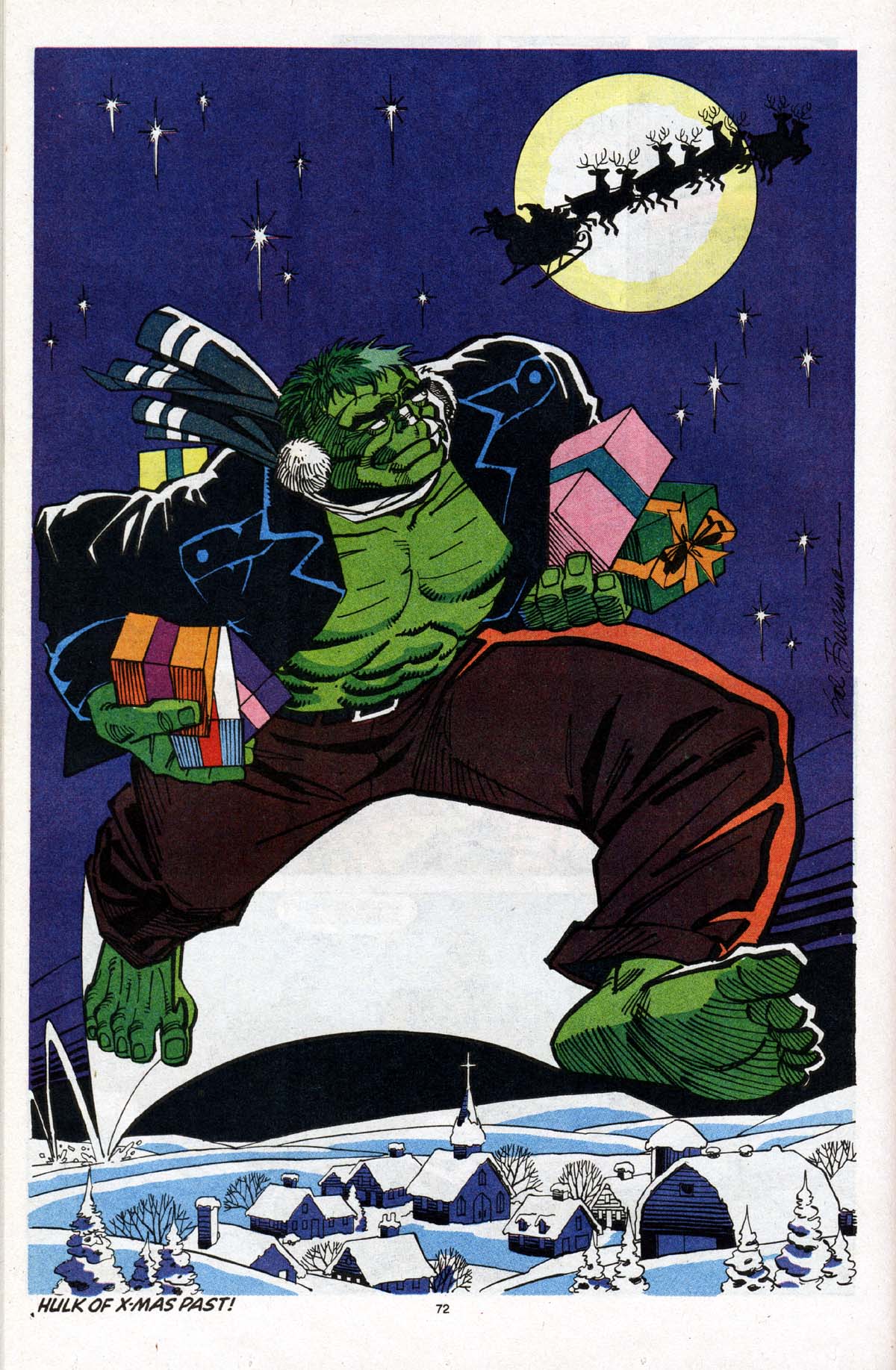 Read online Marvel Holiday Special (1991) comic -  Issue #1992 - 73