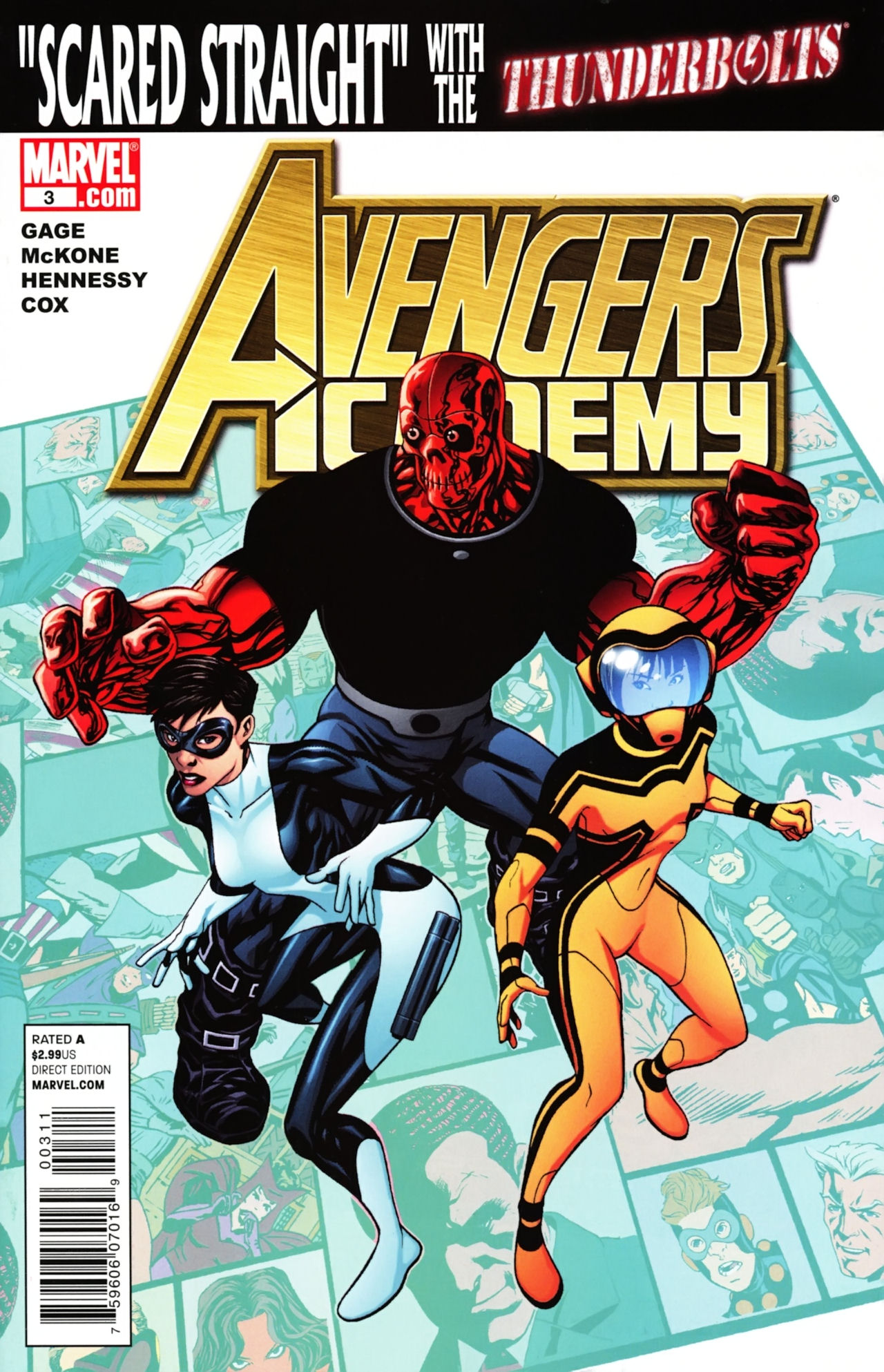 Read online Avengers Academy comic -  Issue #3 - 1