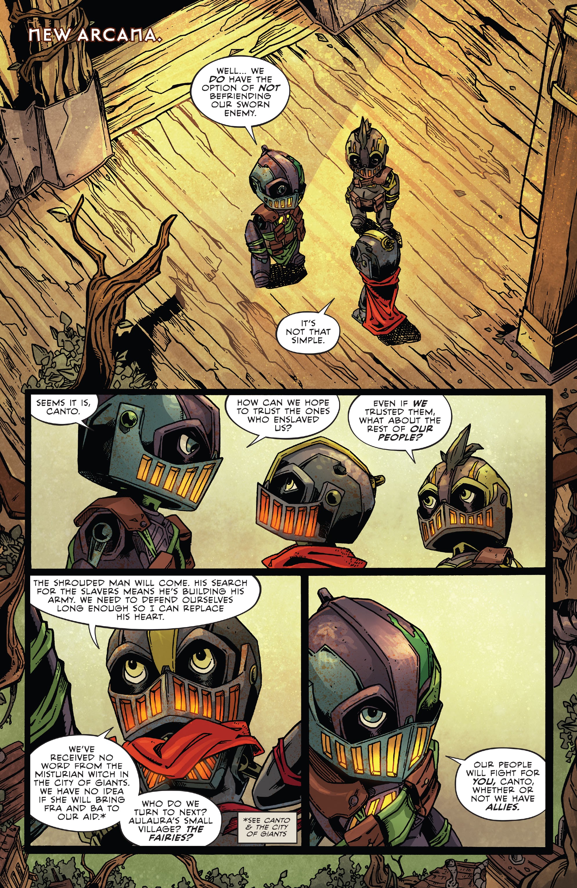 Read online Canto III: Lionhearted comic -  Issue #1 - 22