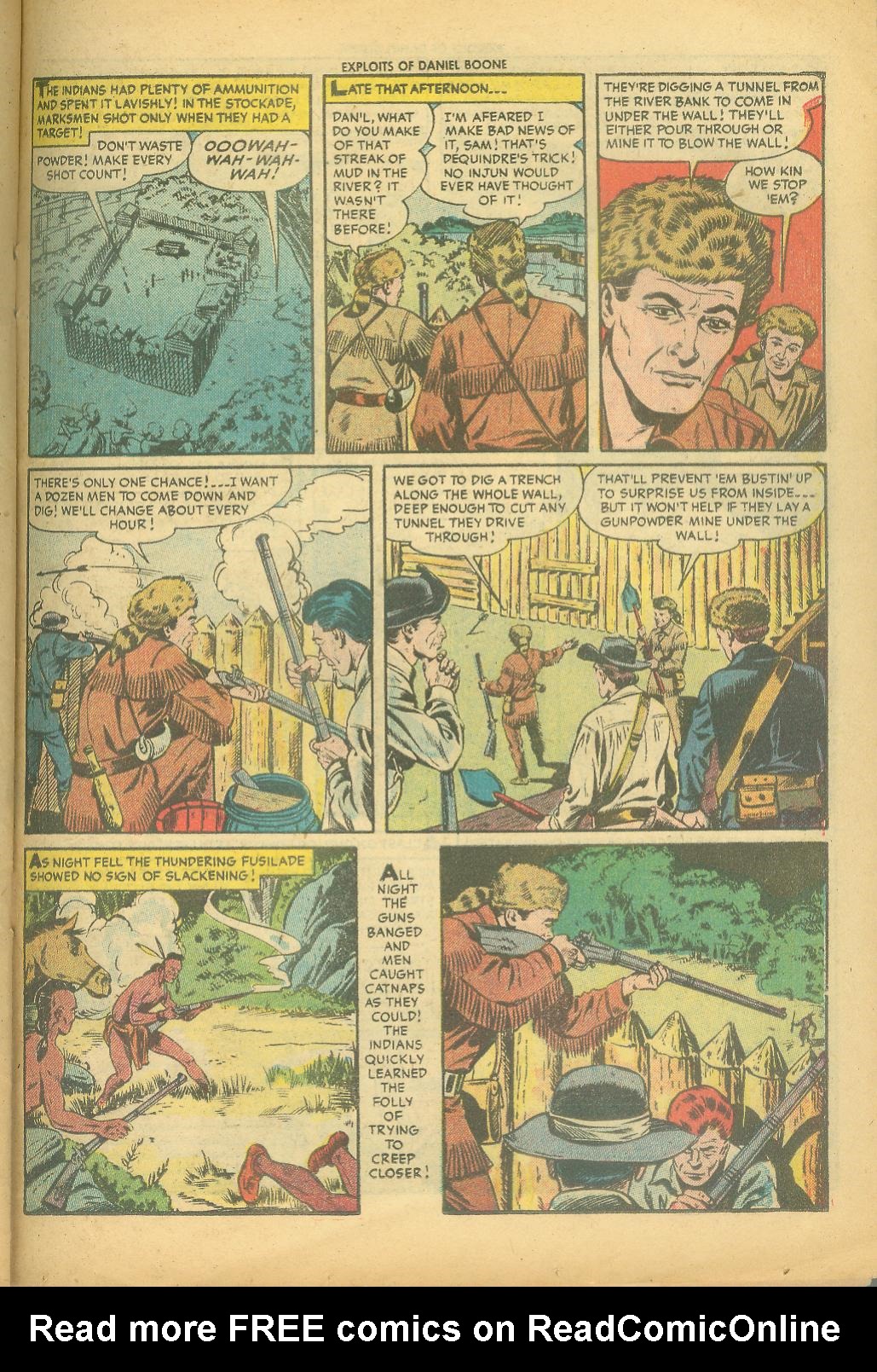 Read online Exploits of Daniel Boone comic -  Issue #1 - 23