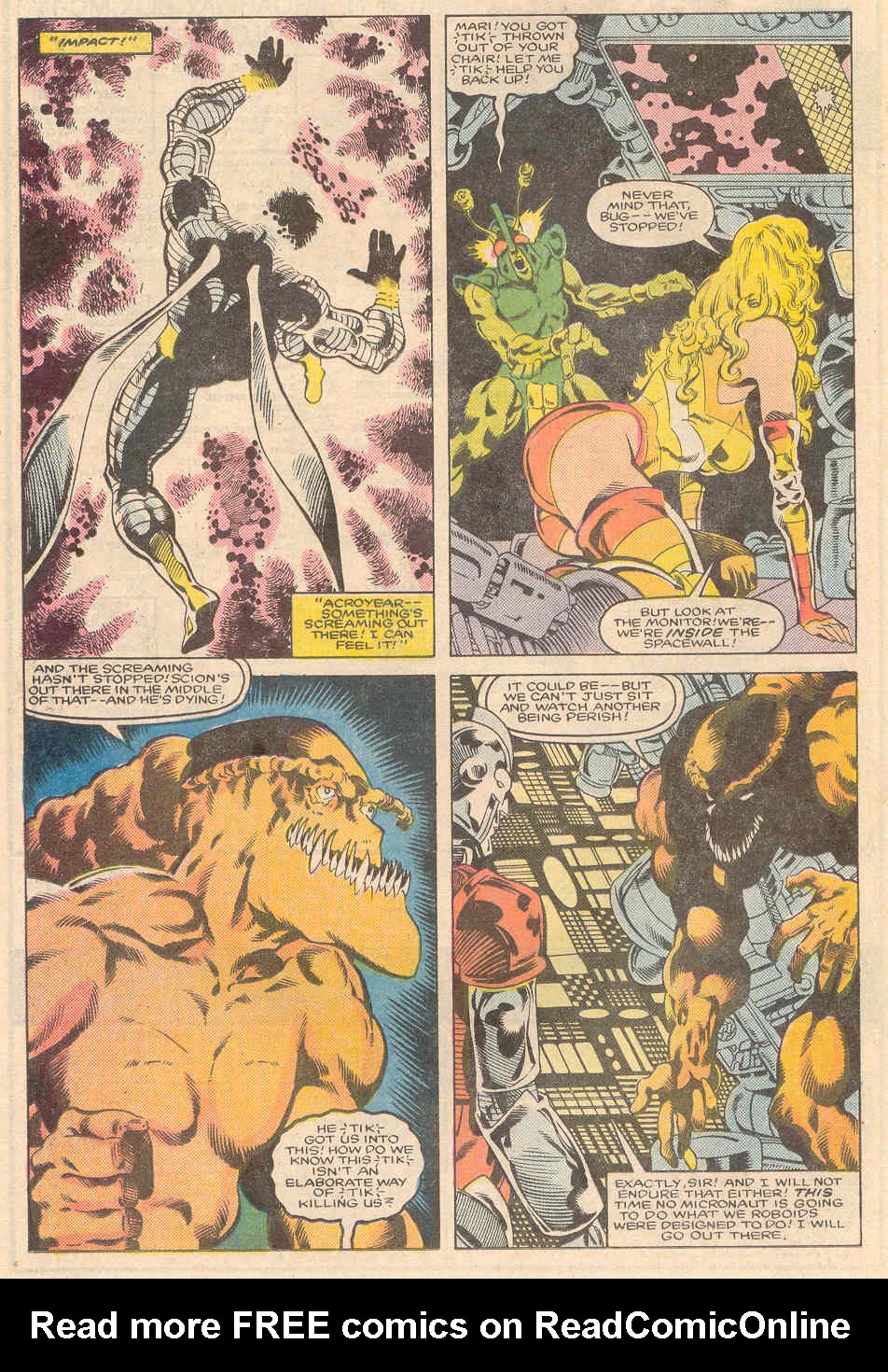 Read online Micronauts: The New Voyages comic -  Issue #12 - 17