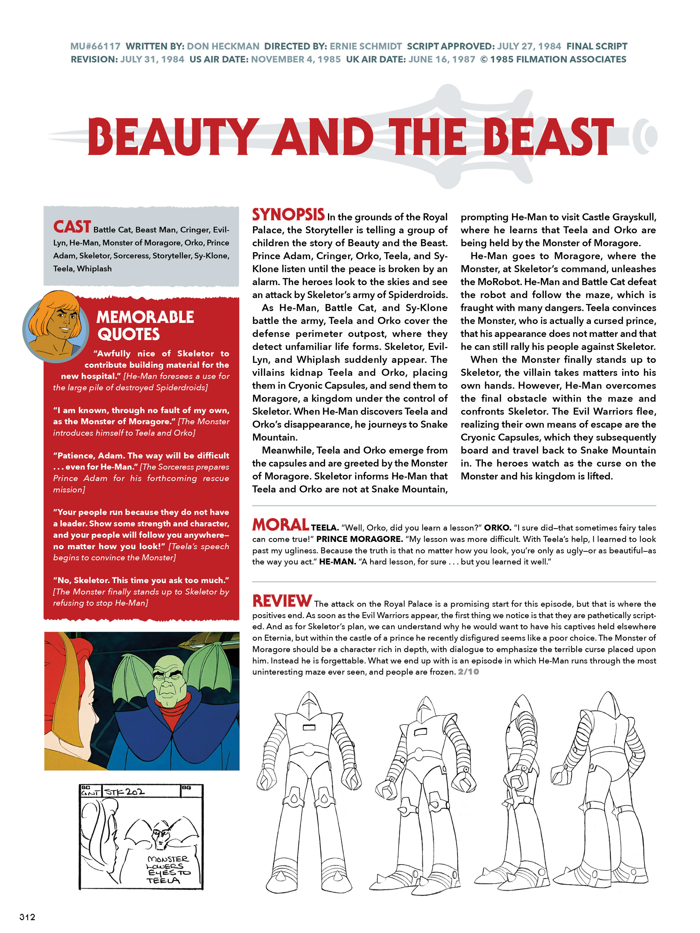 Read online He-Man and She-Ra: A Complete Guide to the Classic Animated Adventures comic -  Issue # TPB (Part 2) - 113