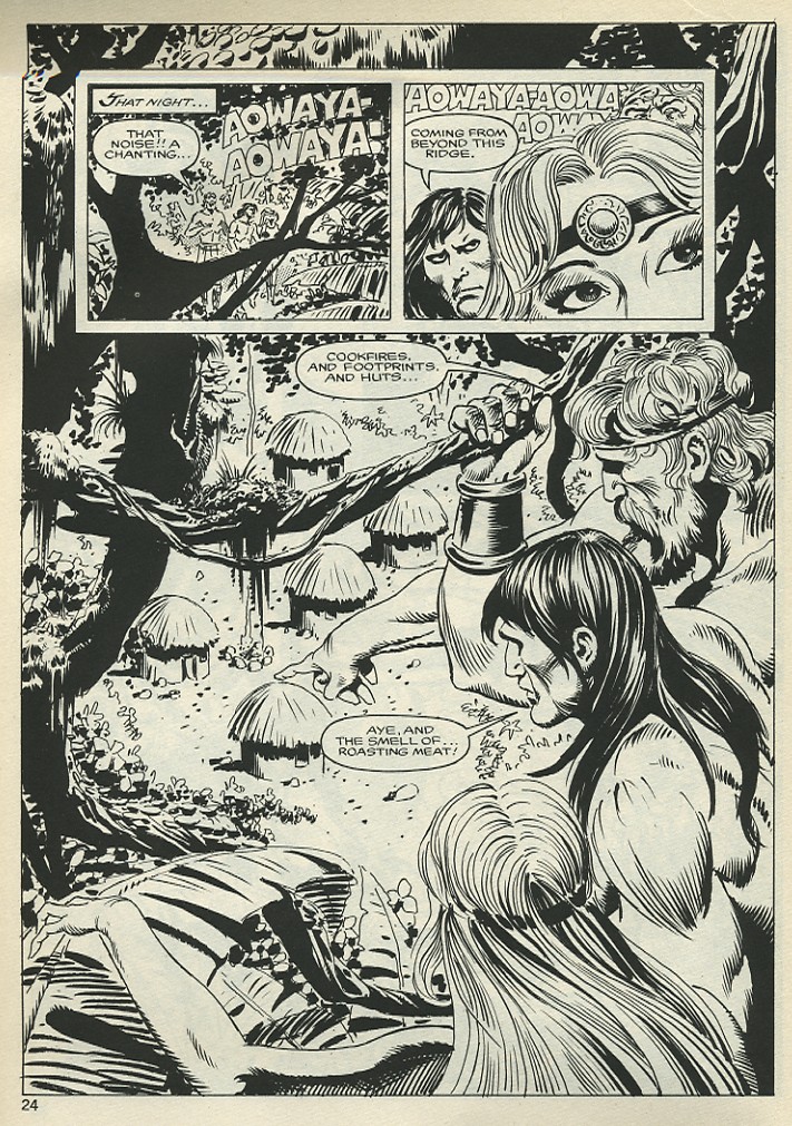 Read online The Savage Sword Of Conan comic -  Issue #136 - 23