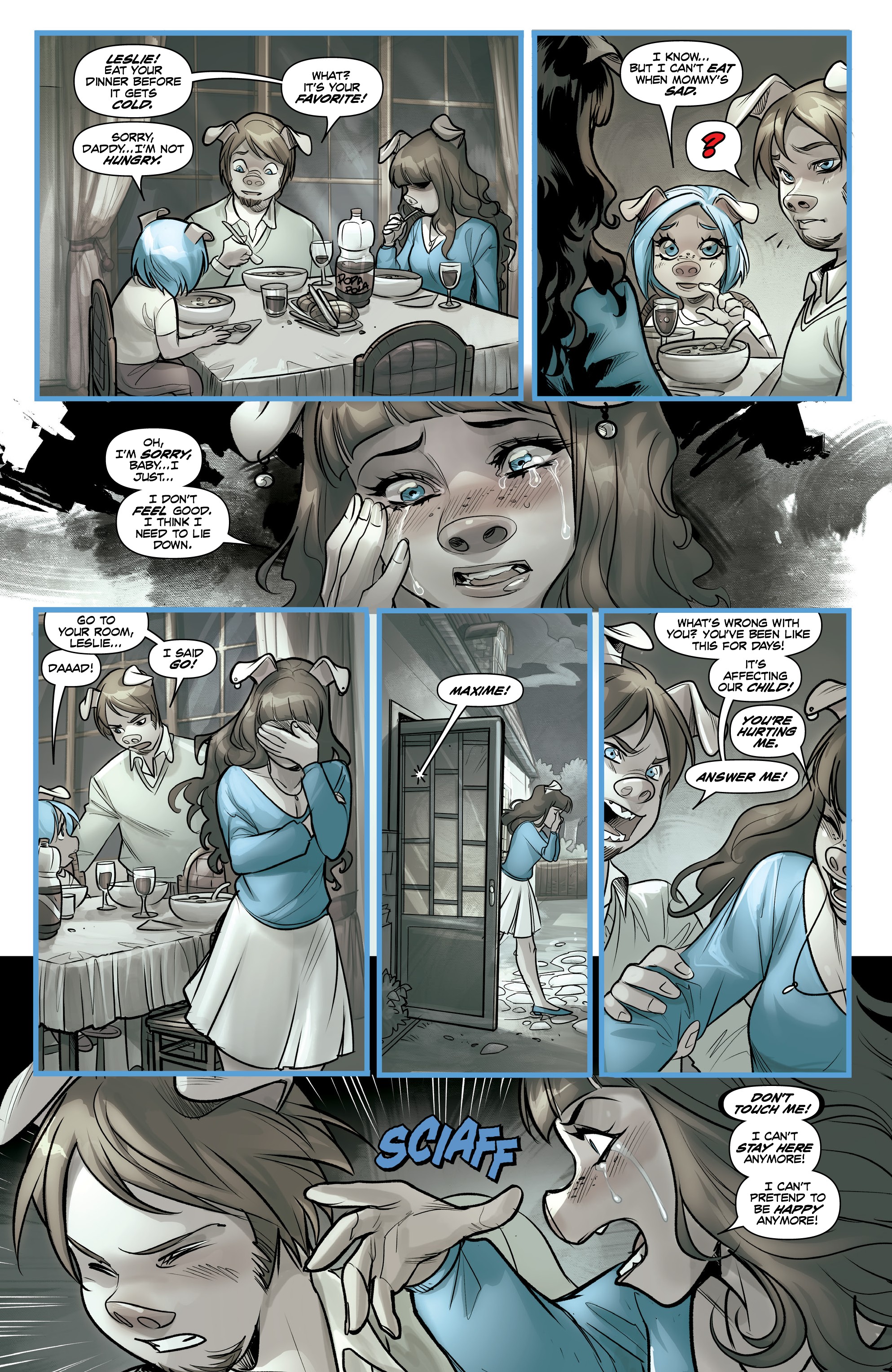 Read online Unnatural comic -  Issue #10 - 16