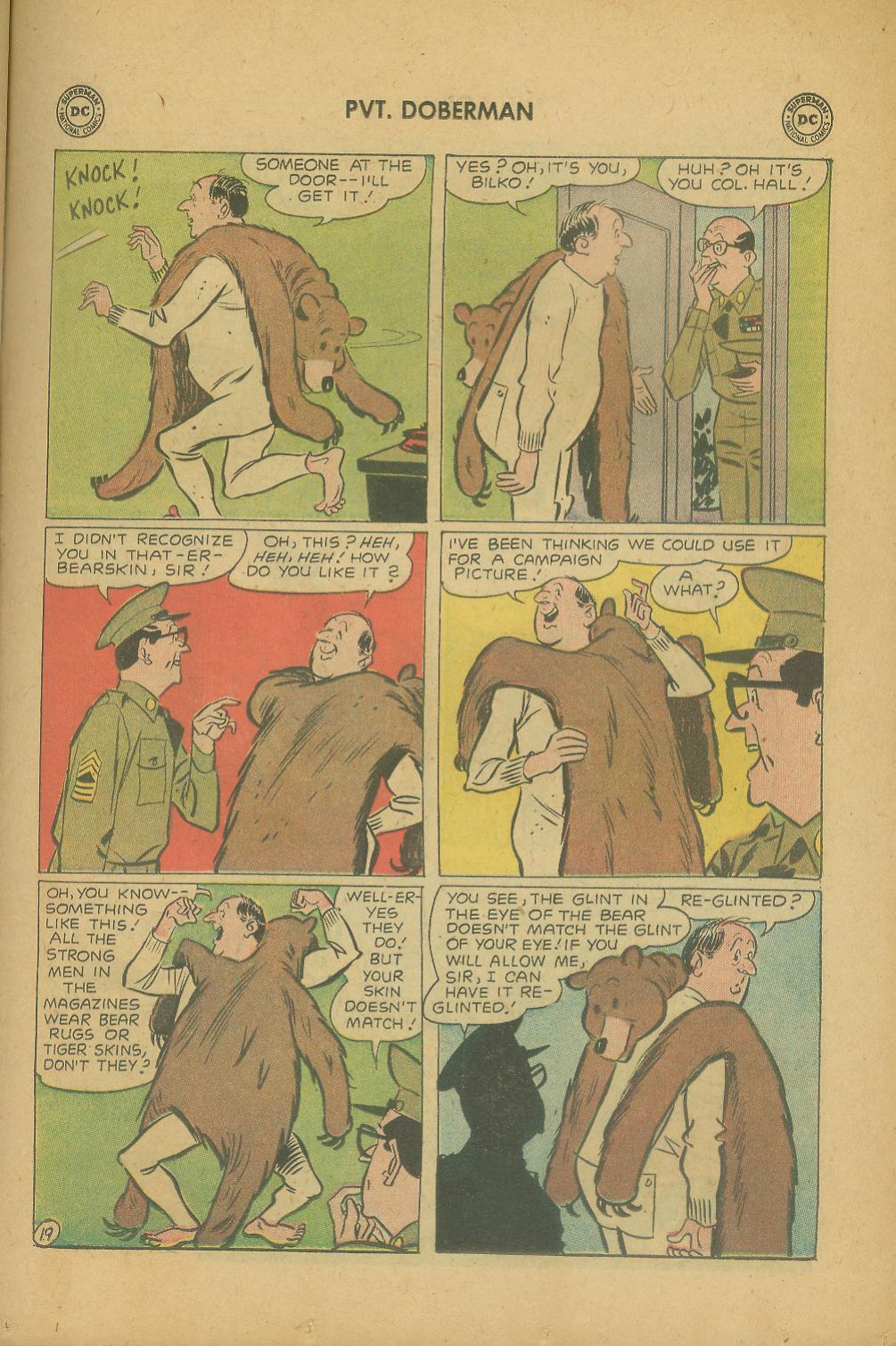 Read online Sgt. Bilko's Pvt. Doberman comic -  Issue #3 - 23