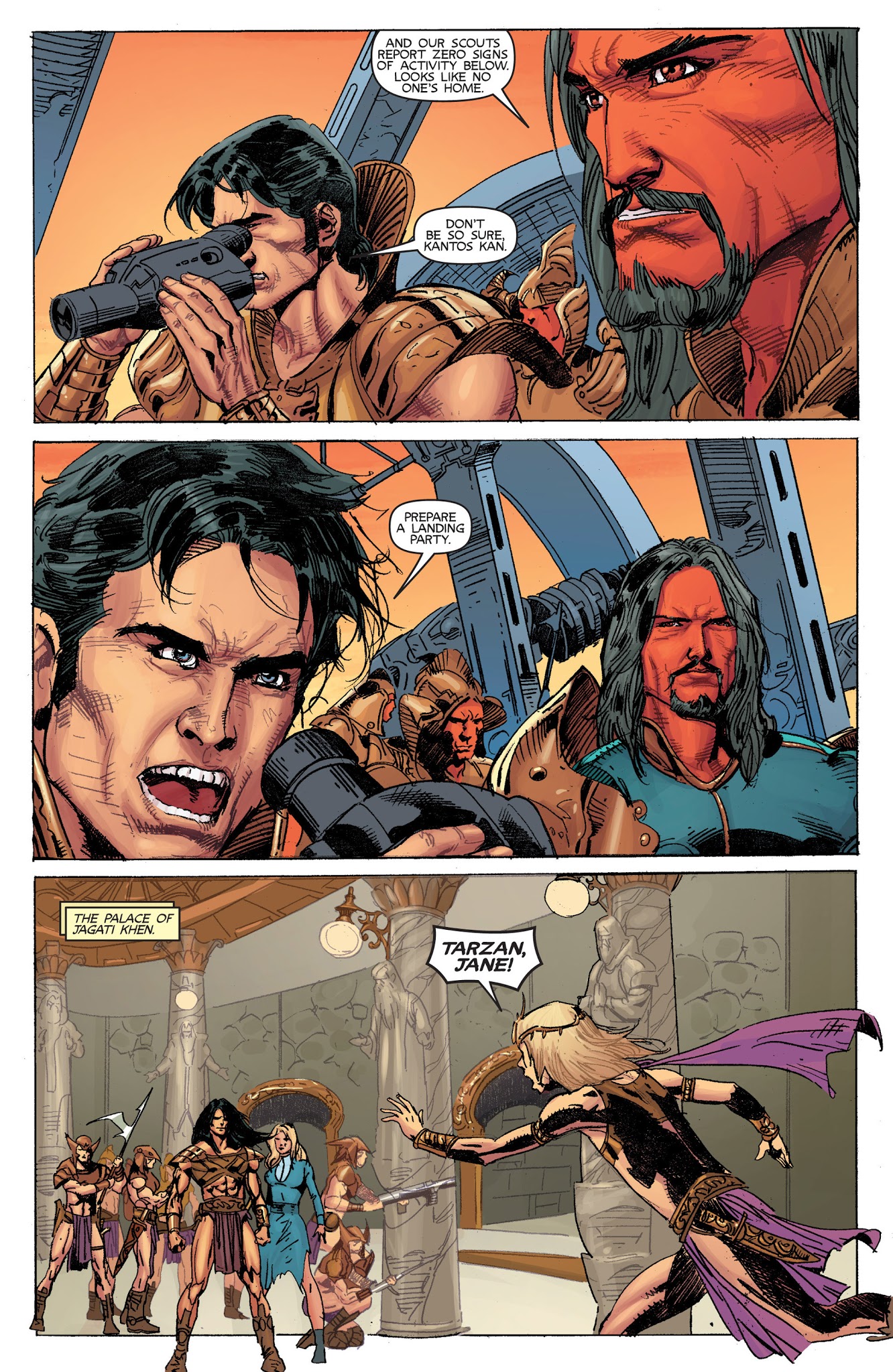 Read online Lords Of Mars comic -  Issue #4 - 4