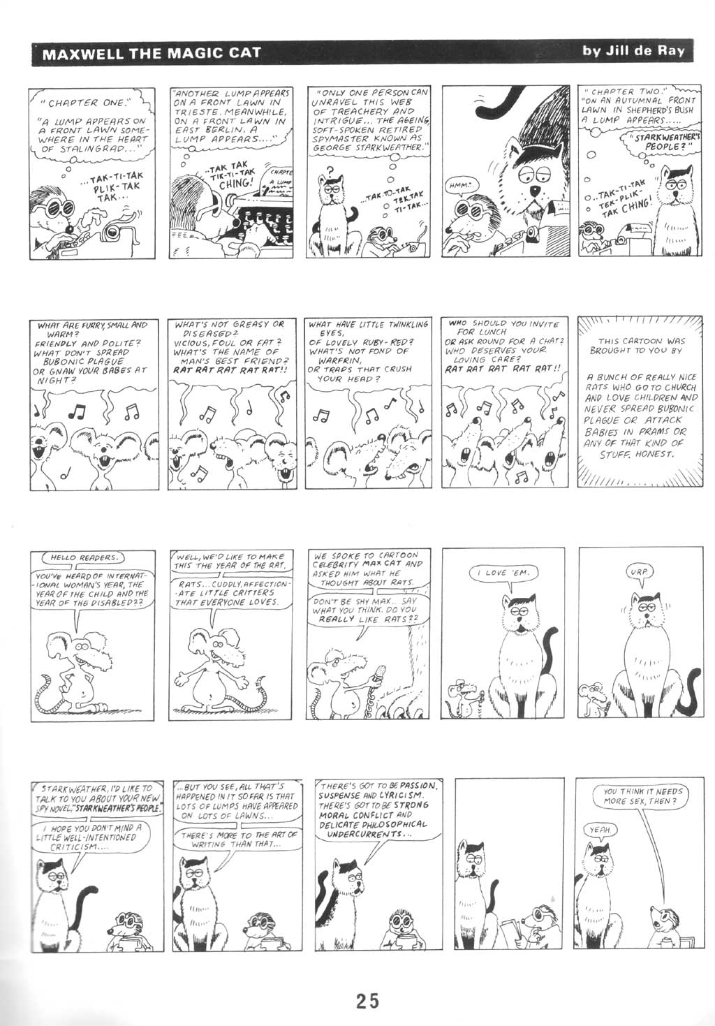 Read online Alan Moore's Maxwell the Magic Cat comic -  Issue #2 - 24