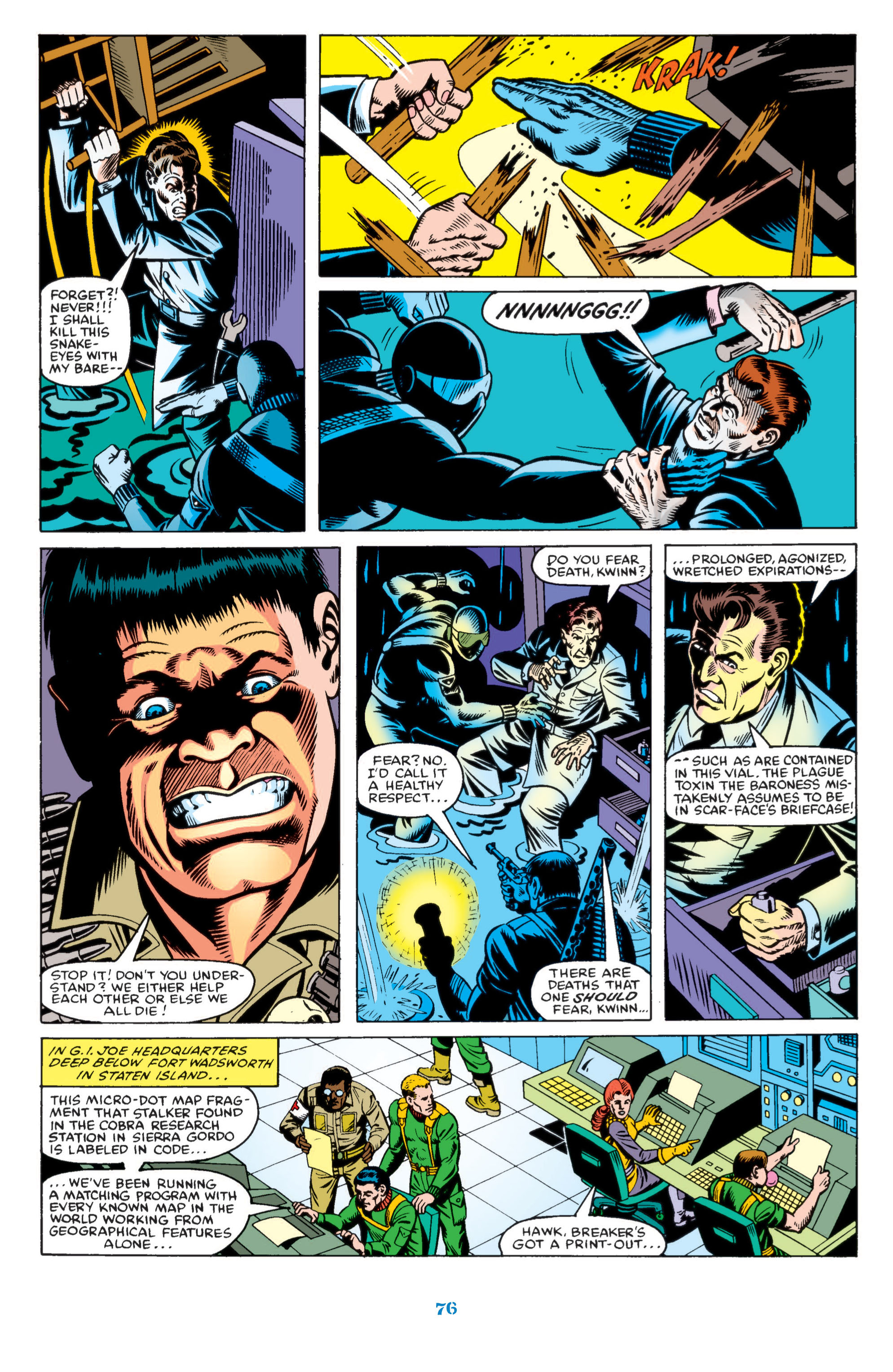 Read online Classic G.I. Joe comic -  Issue # TPB 2 (Part 1) - 77