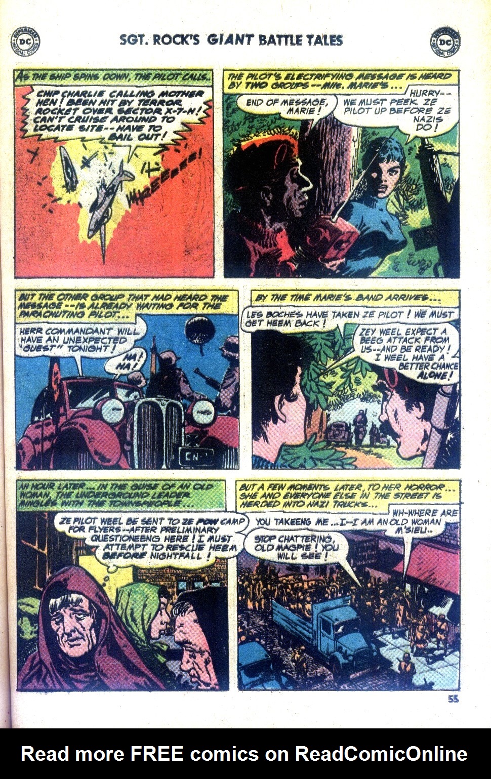 Read online Our Army at War (1952) comic -  Issue #190 - 57