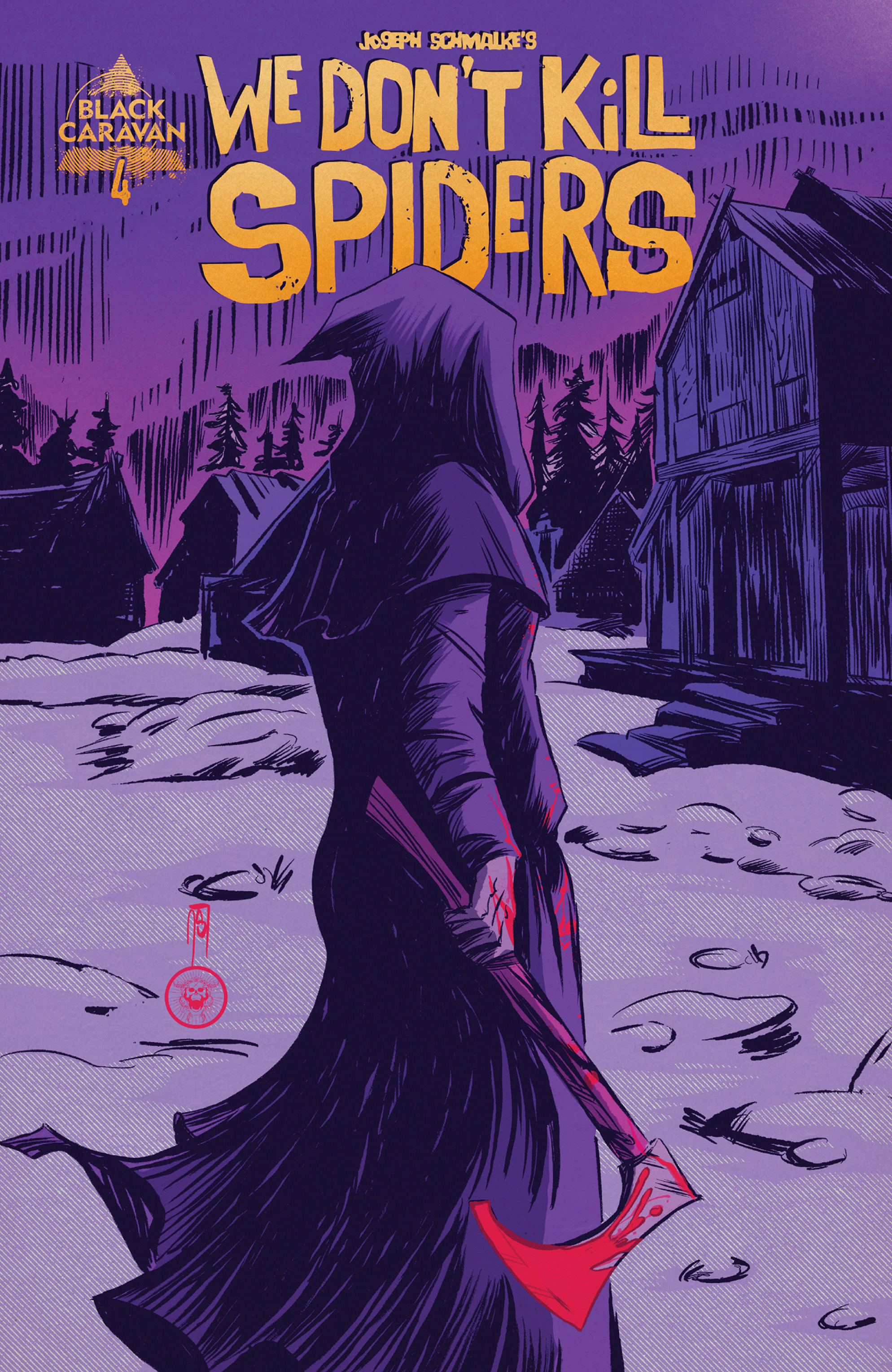 Read online We Don't Kill Spiders comic -  Issue #4 - 1