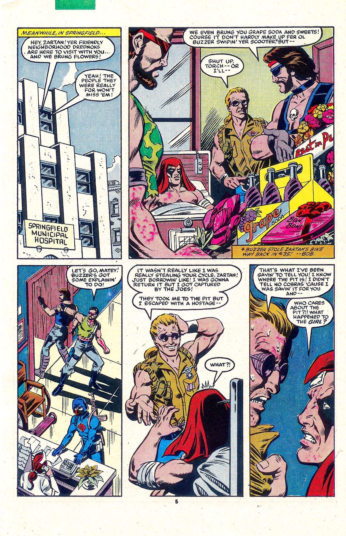 Read online G.I. Joe: A Real American Hero comic -  Issue #48 - 6