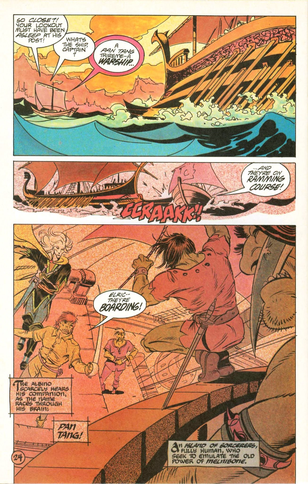 Read online Elric: Weird of the White Wolf comic -  Issue #3 - 26