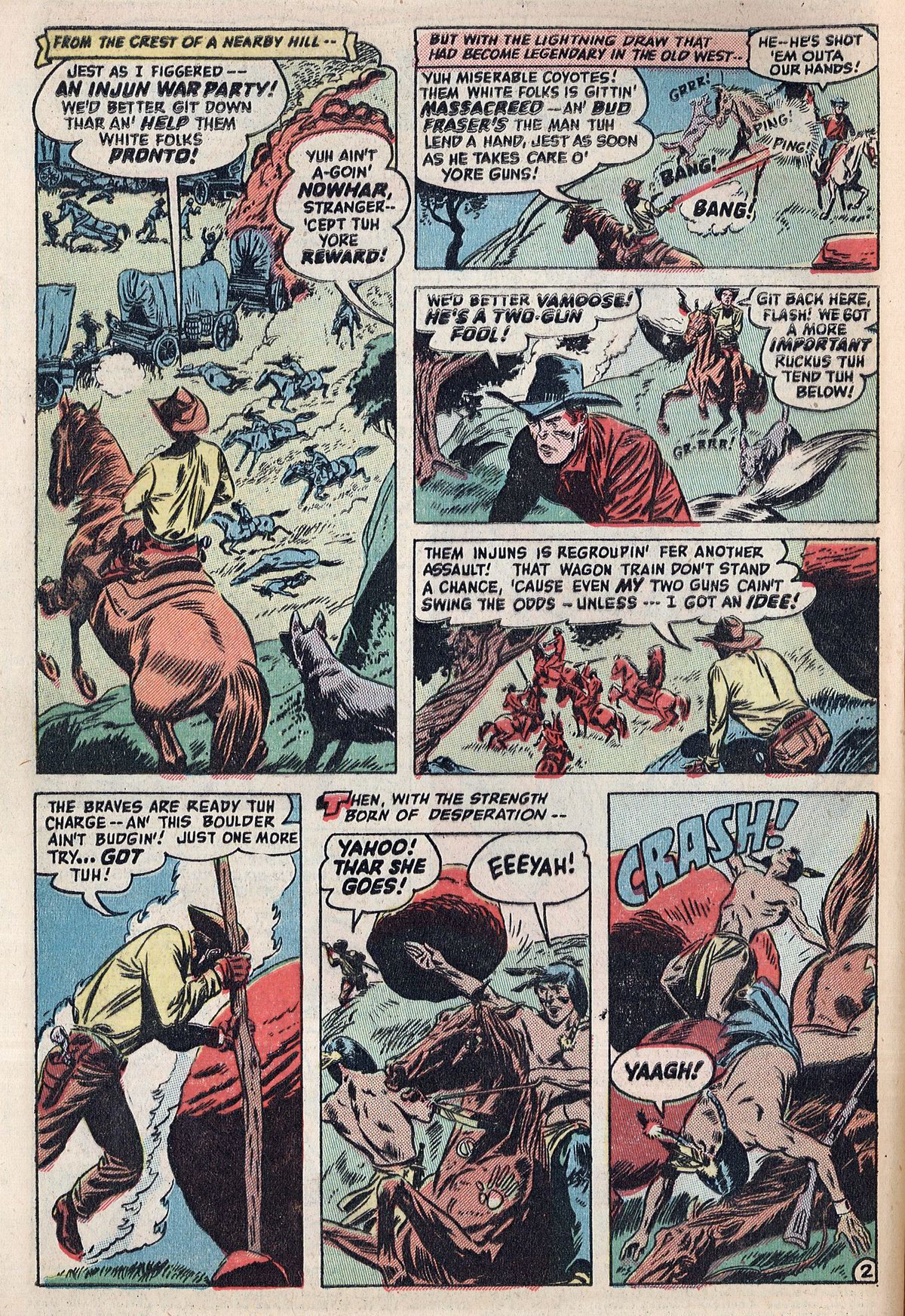 Read online Hooded Horseman comic -  Issue #25 - 4