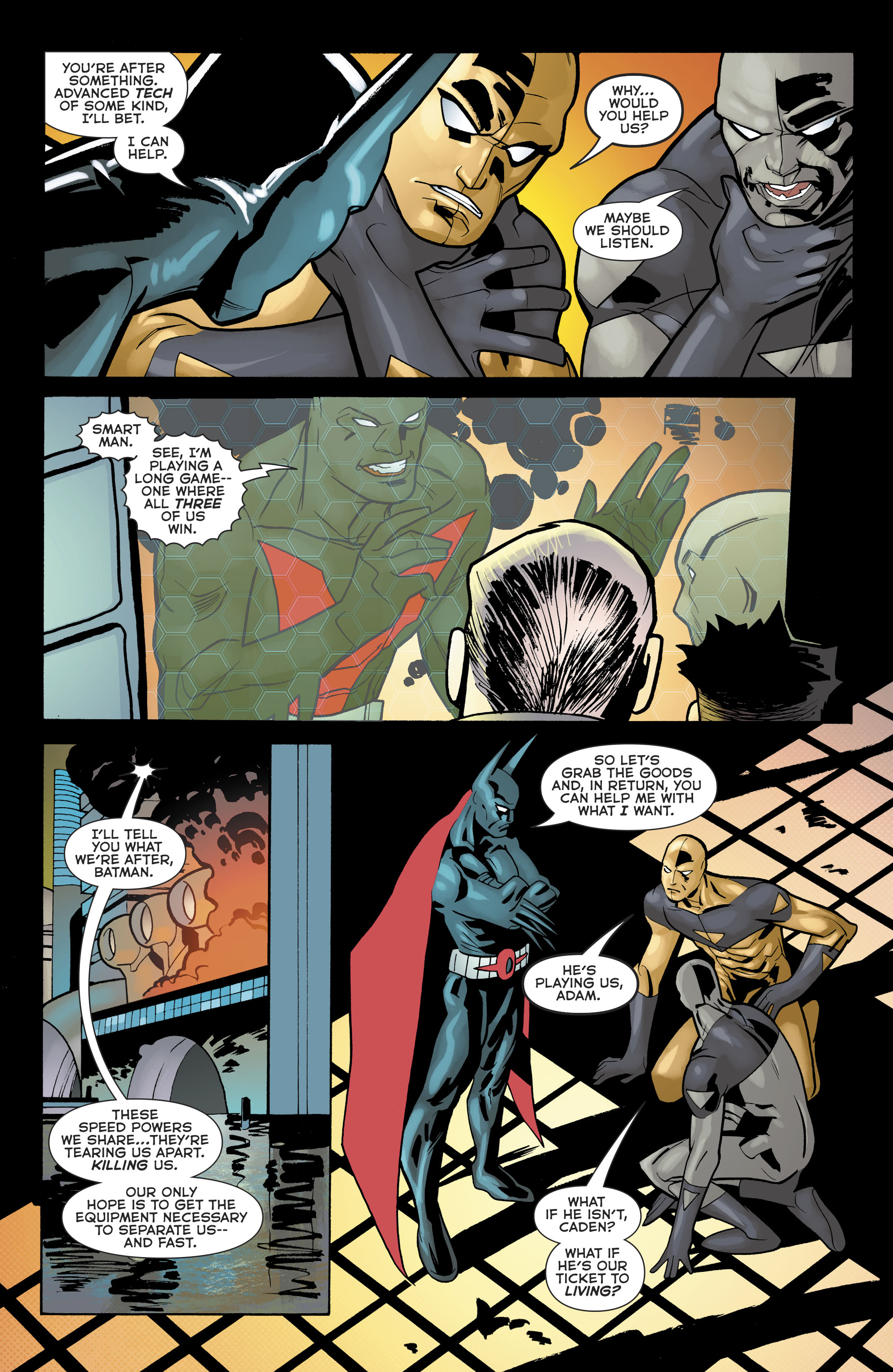Read online Batman Beyond (2016) comic -  Issue #35 - 6
