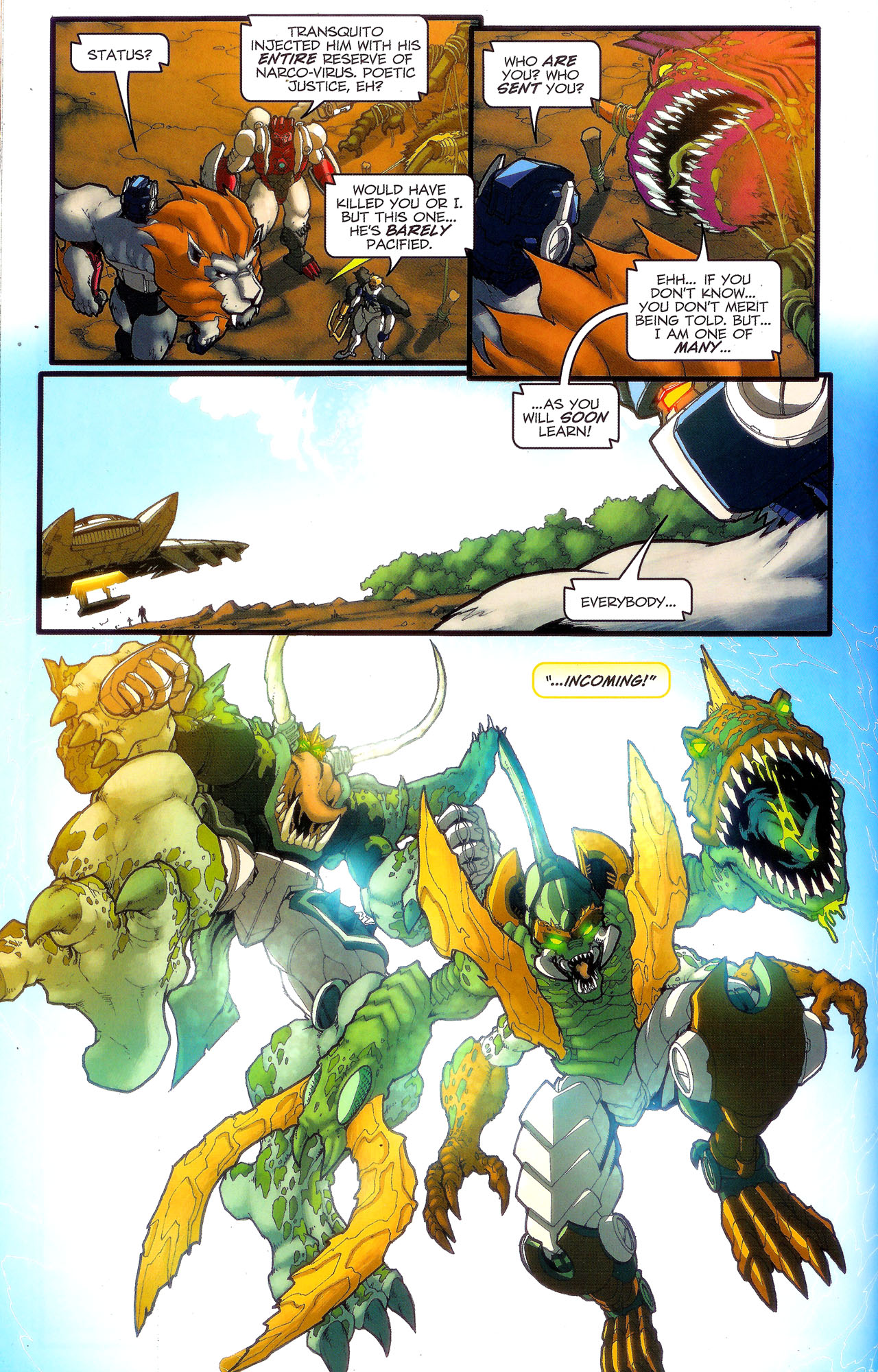 Read online Transformers: Beast Wars: The Ascending comic -  Issue #3 - 19