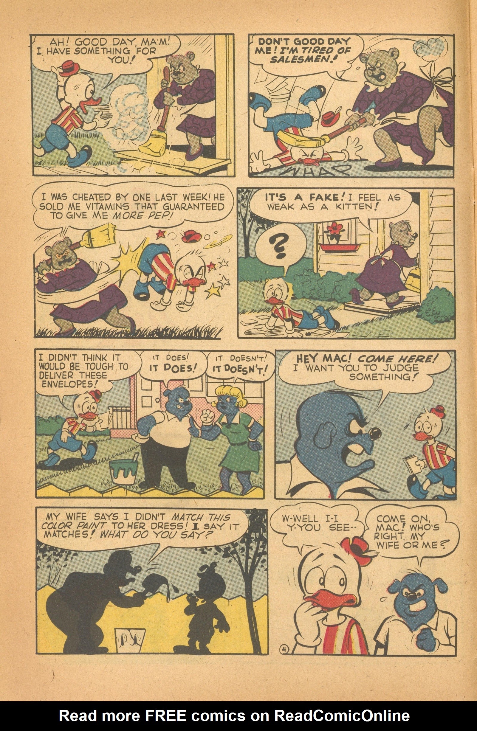 Read online Super Duck Comics comic -  Issue #84 - 6