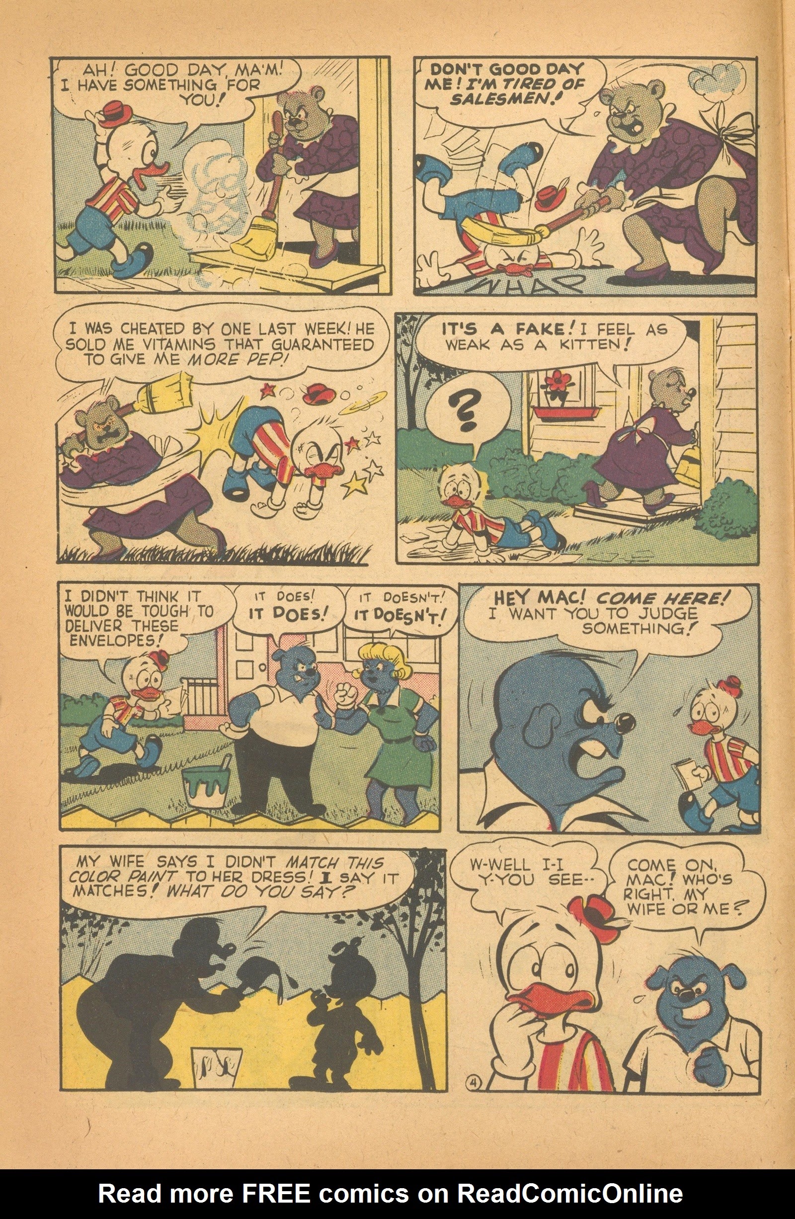 Read online Super Duck Comics comic -  Issue #84 - 6